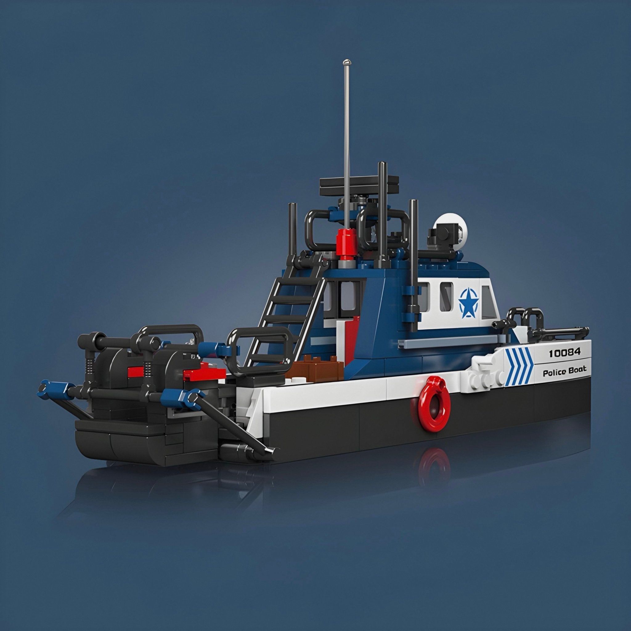 Police Boat | 416pcs - My Store