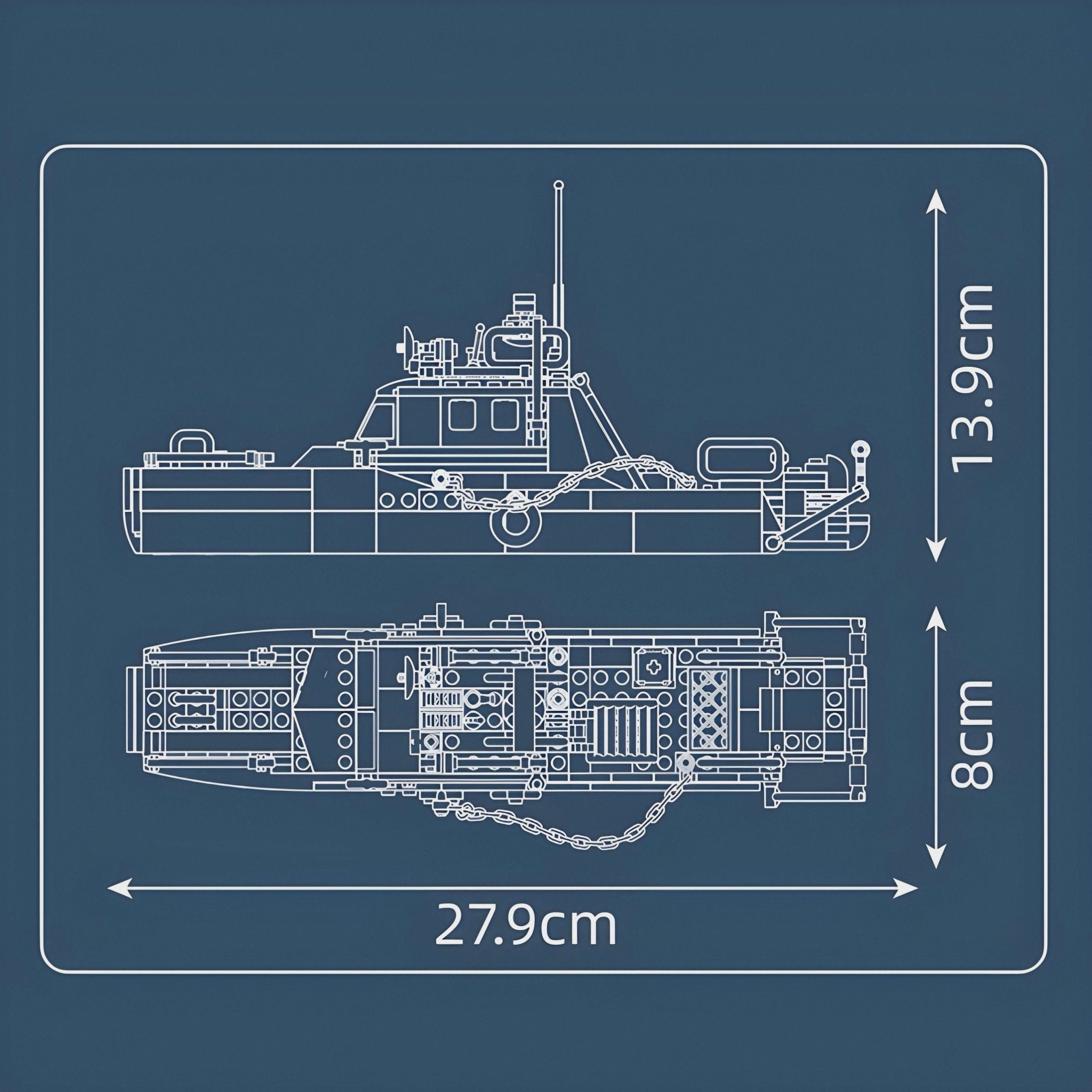 Police Boat | 416pcs - My Store