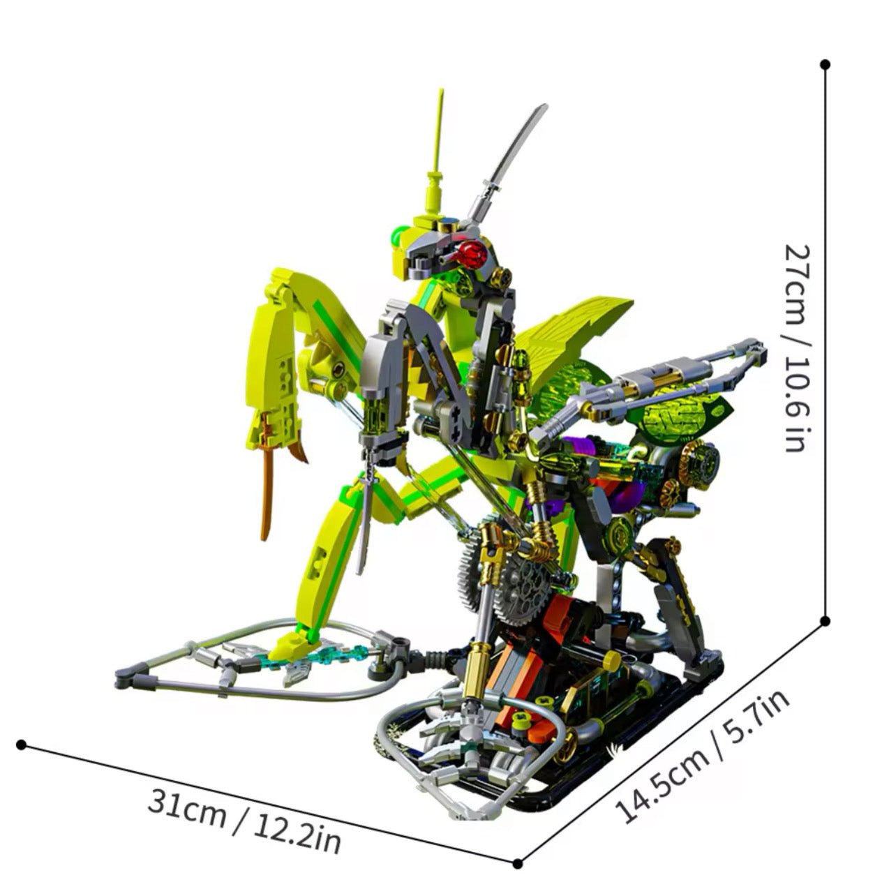 Praying Predator | 1004pcs - My Store