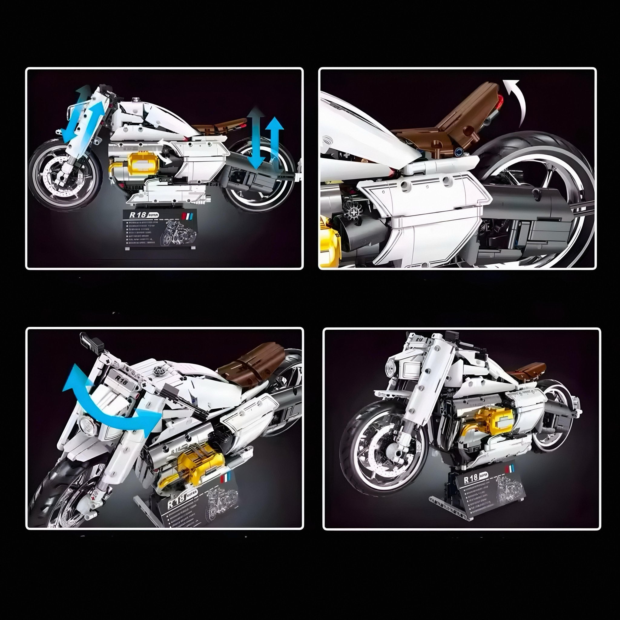 R18 Muscle Bike | 1672pcs - My Store