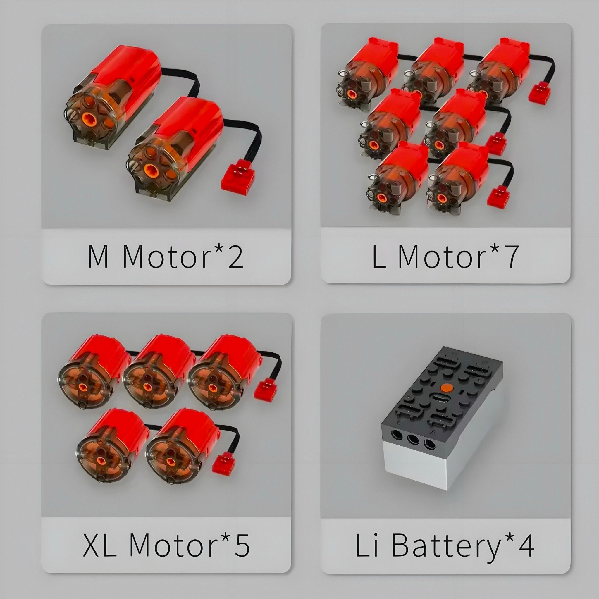 Red Edition Remote Controlled Crane | 9178pcs - My Store