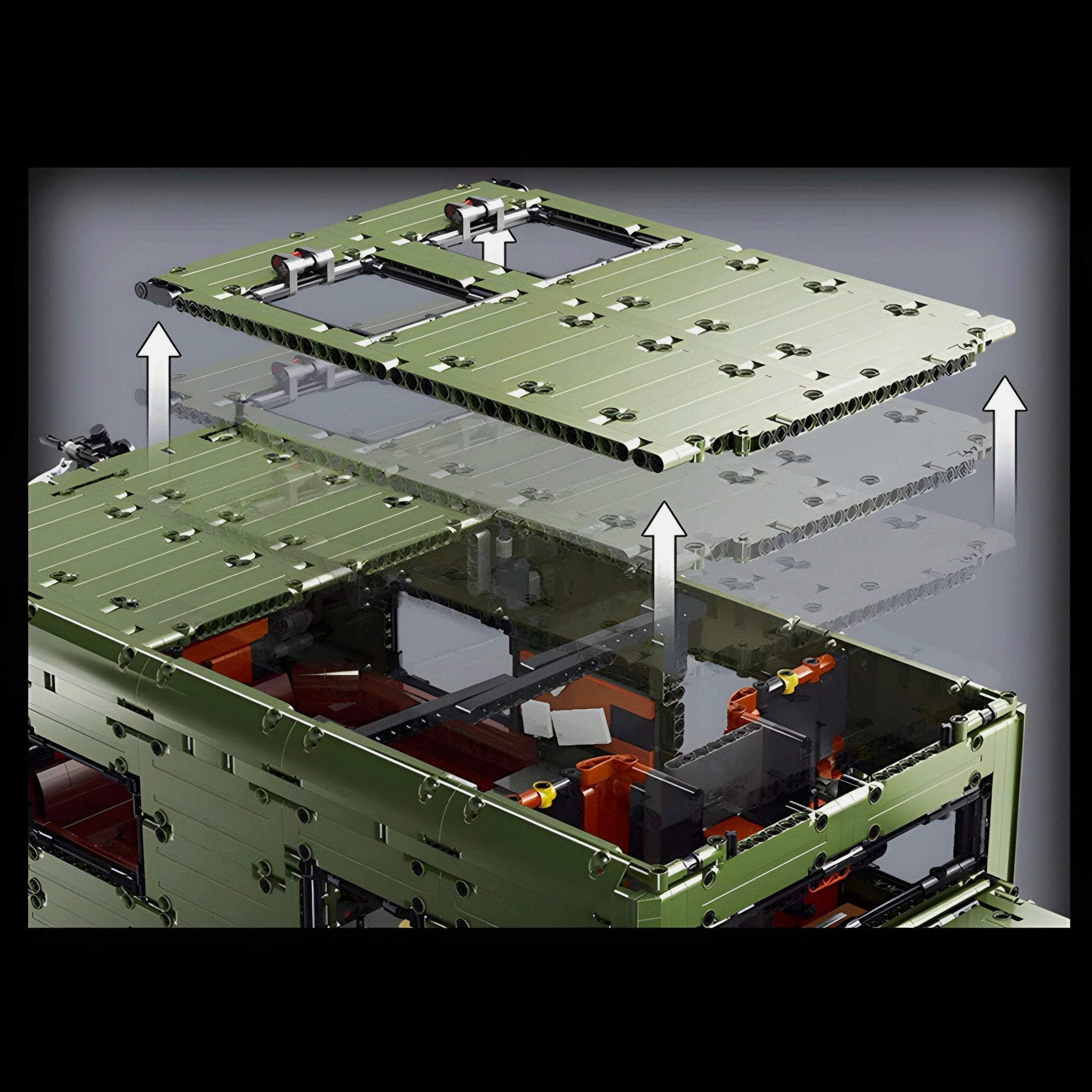 Remote Controlled 6 Wheeled Unimog | 6690pcs - My Store