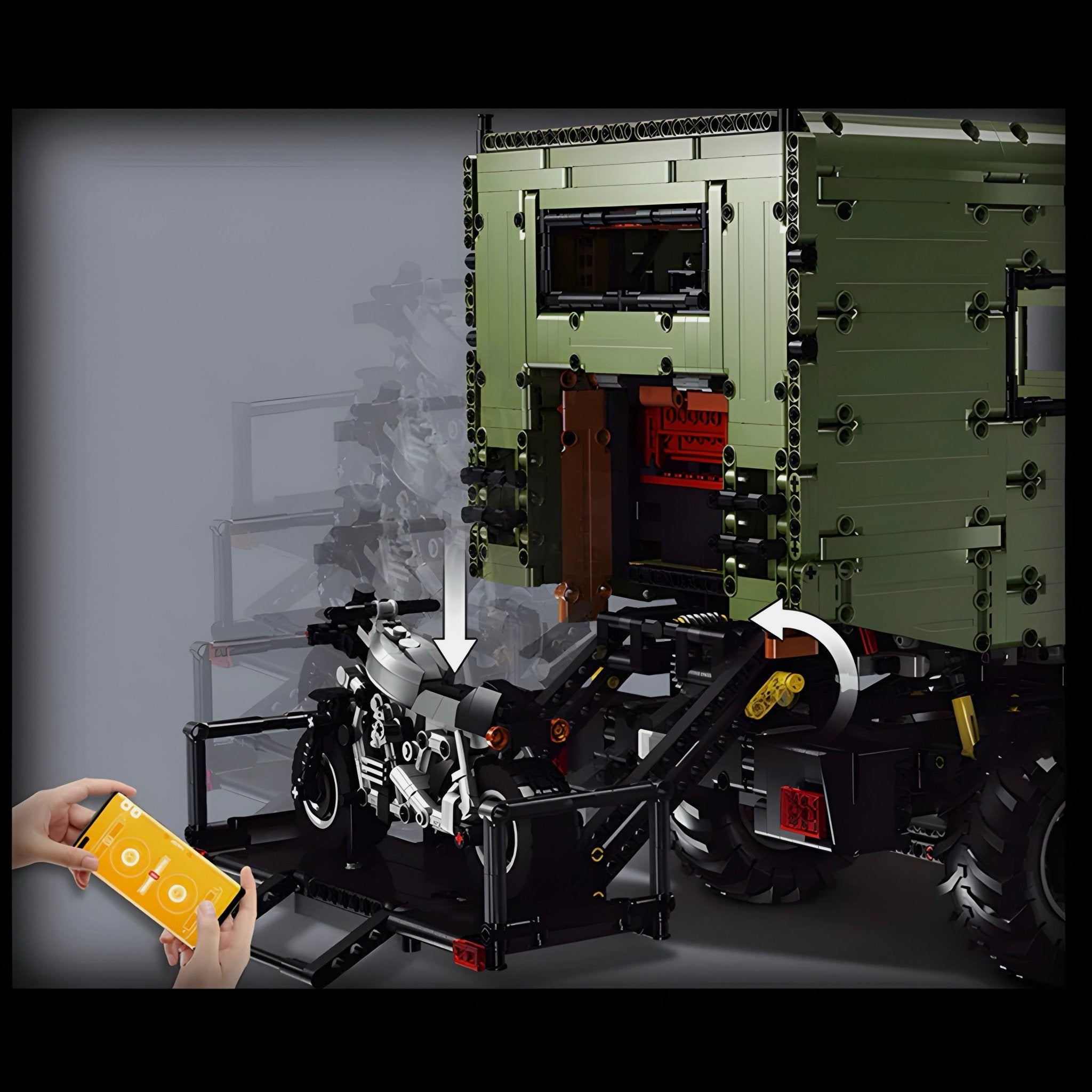 Remote Controlled 6 Wheeled Unimog | 6690pcs - My Store