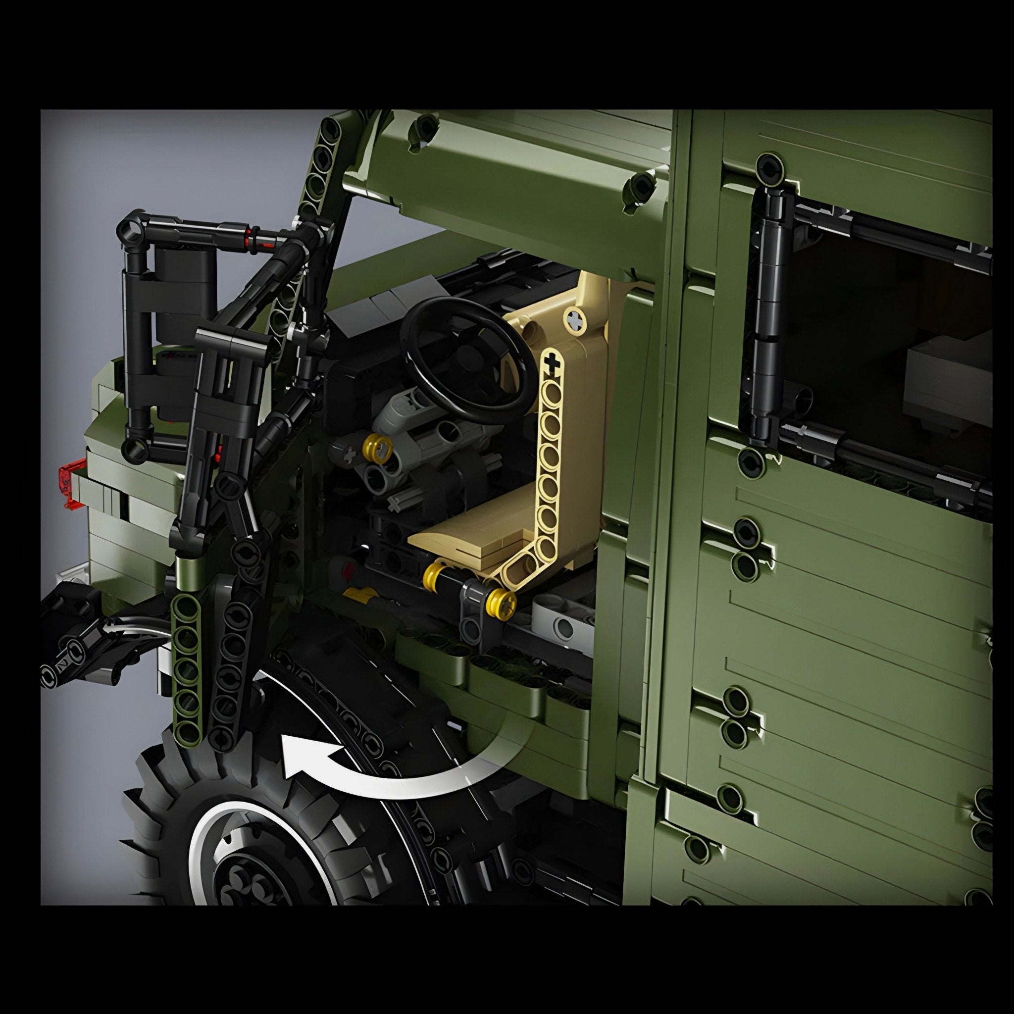 Remote Controlled 6 Wheeled Unimog | 6690pcs - My Store