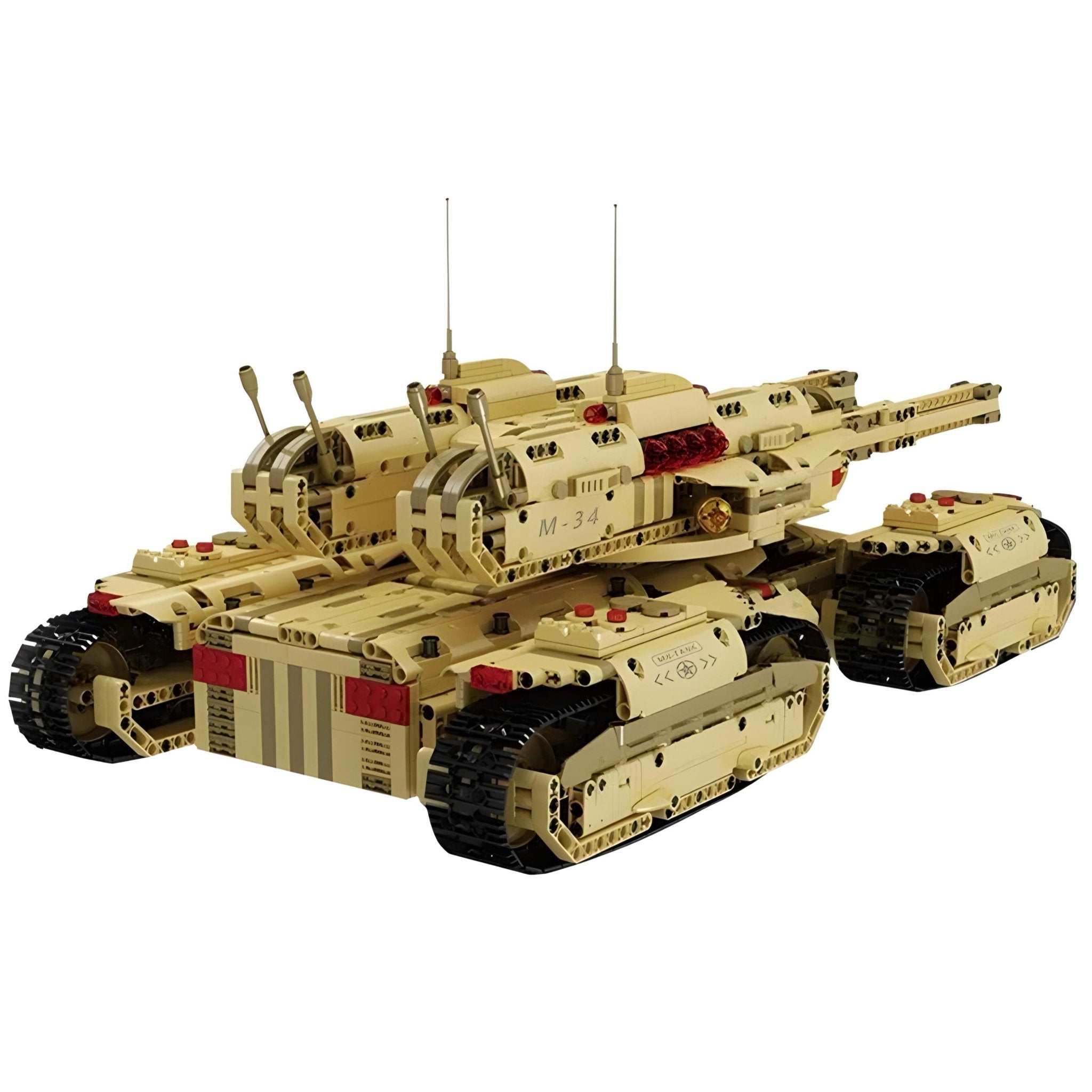Remote Controlled Army 4 Track Tank | 3294pcs - My Store