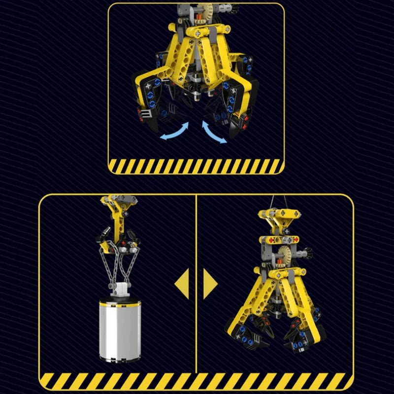 Remote Controlled City Building Crane | 1730pcs - My Store