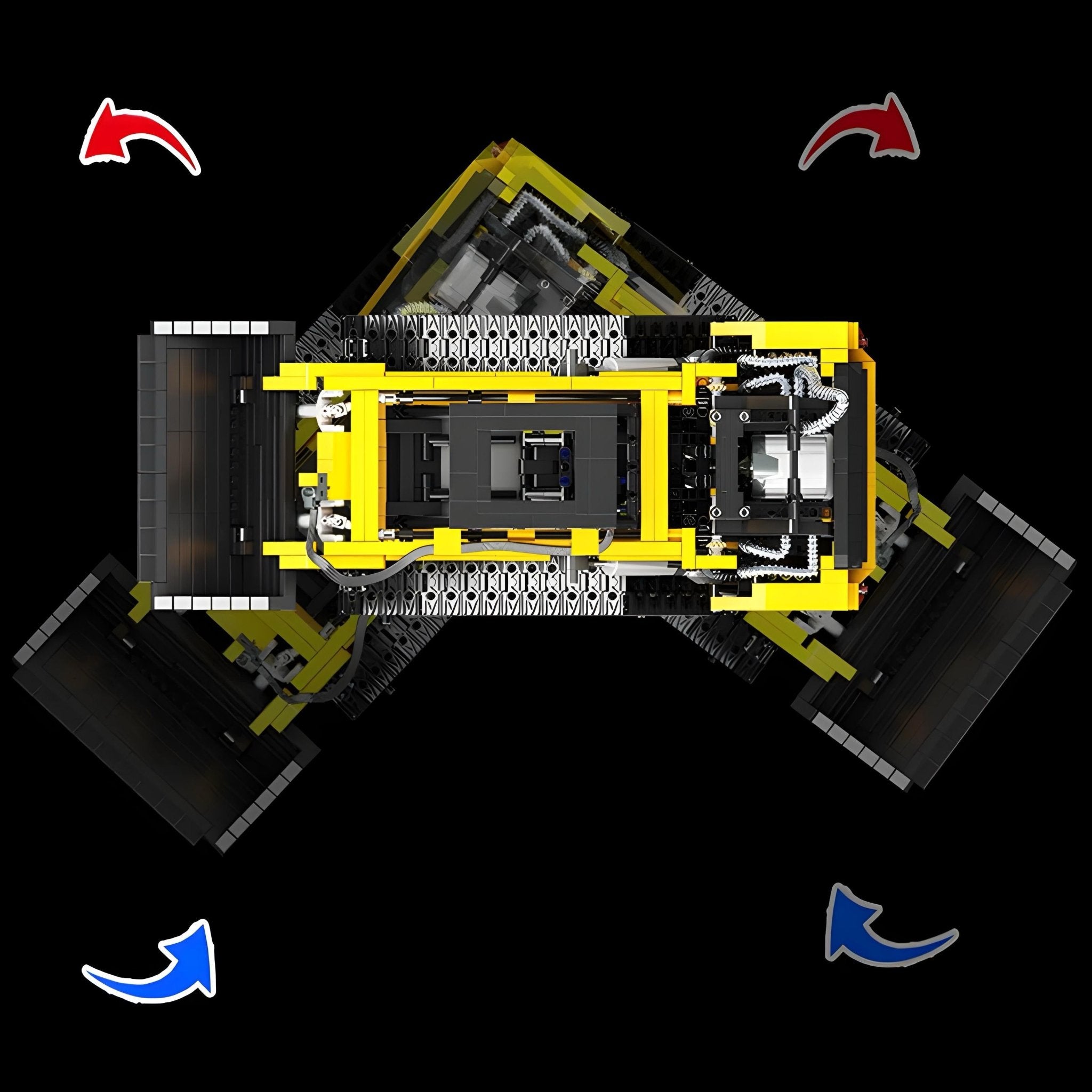 Remote Controlled Compact Track Loader | 1800pcs - My Store