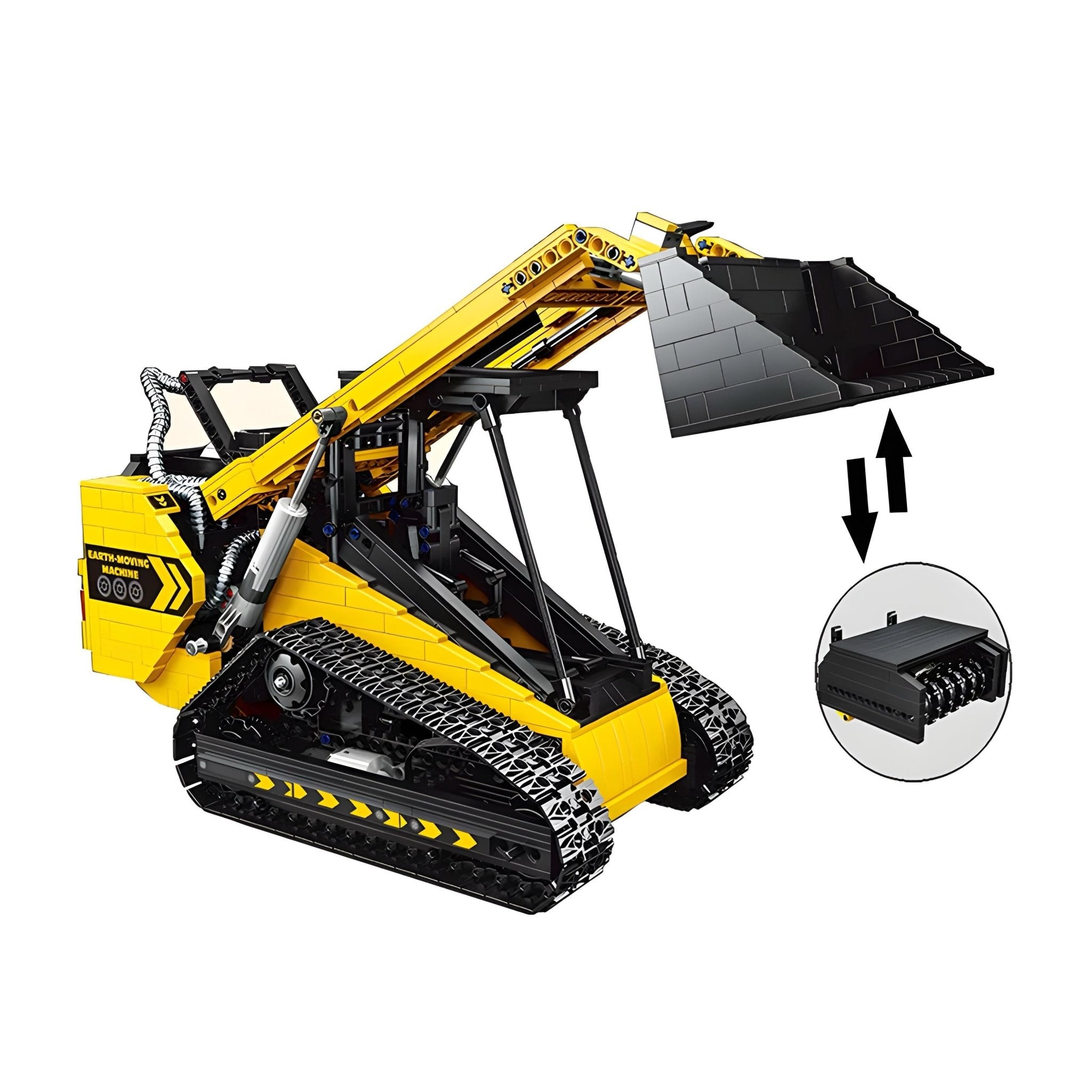 Remote Controlled Compact Track Loader | 1800pcs - My Store
