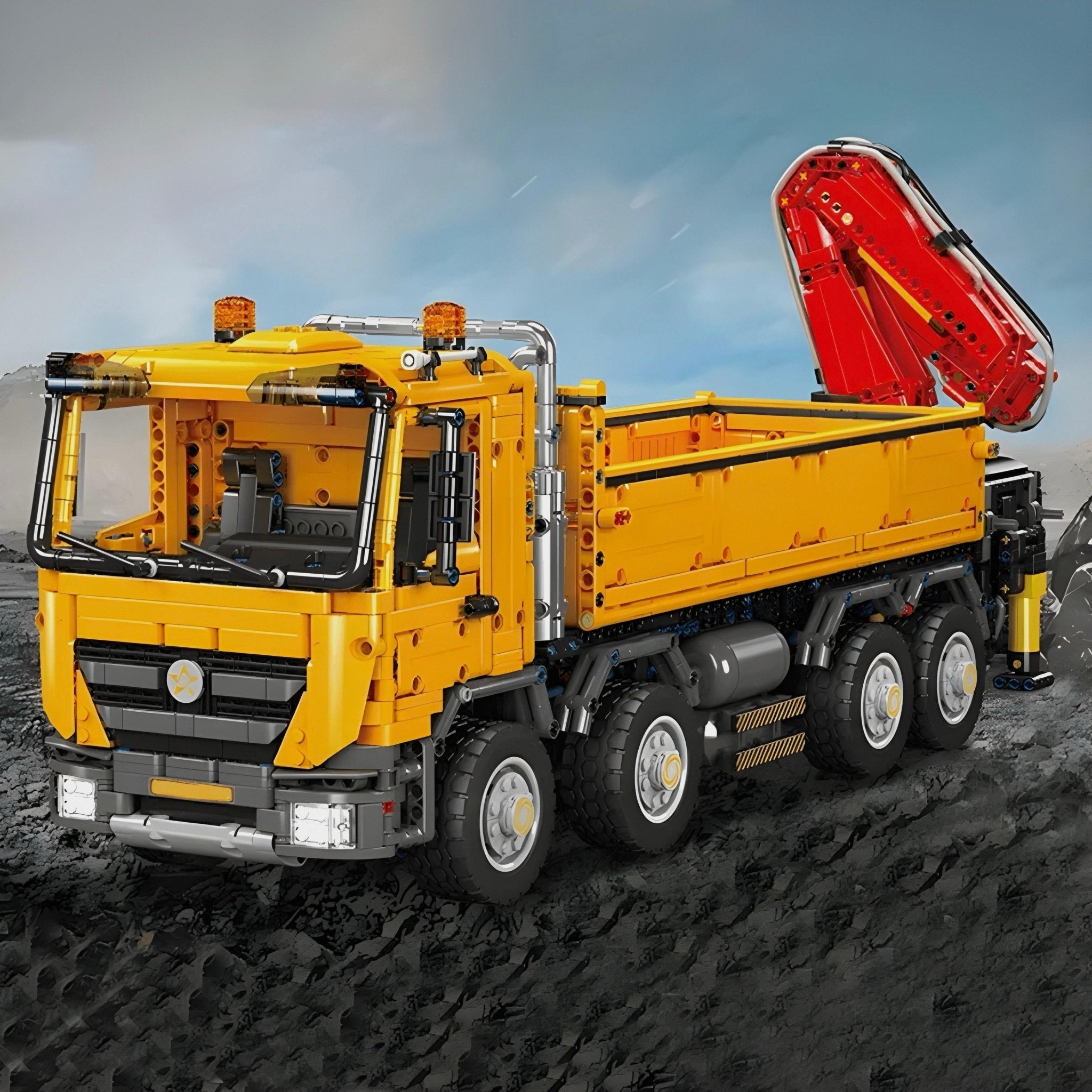 Remote Controlled Crane Truck | 4012pcs - My Store