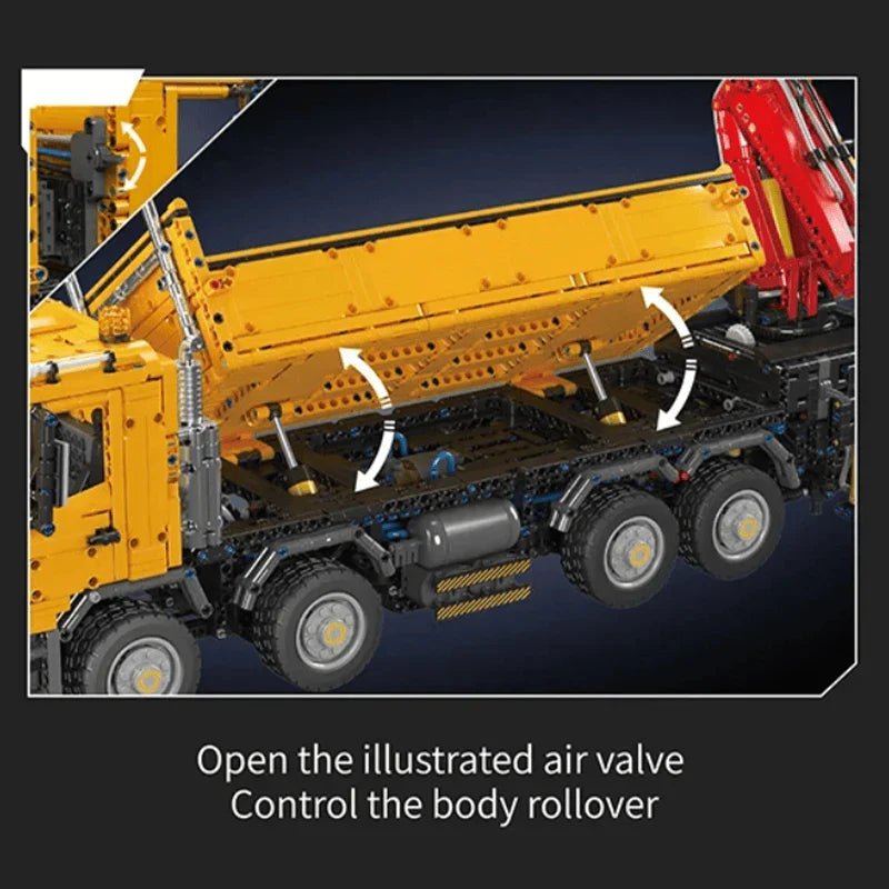 Remote Controlled Crane Truck | 4012pcs - My Store