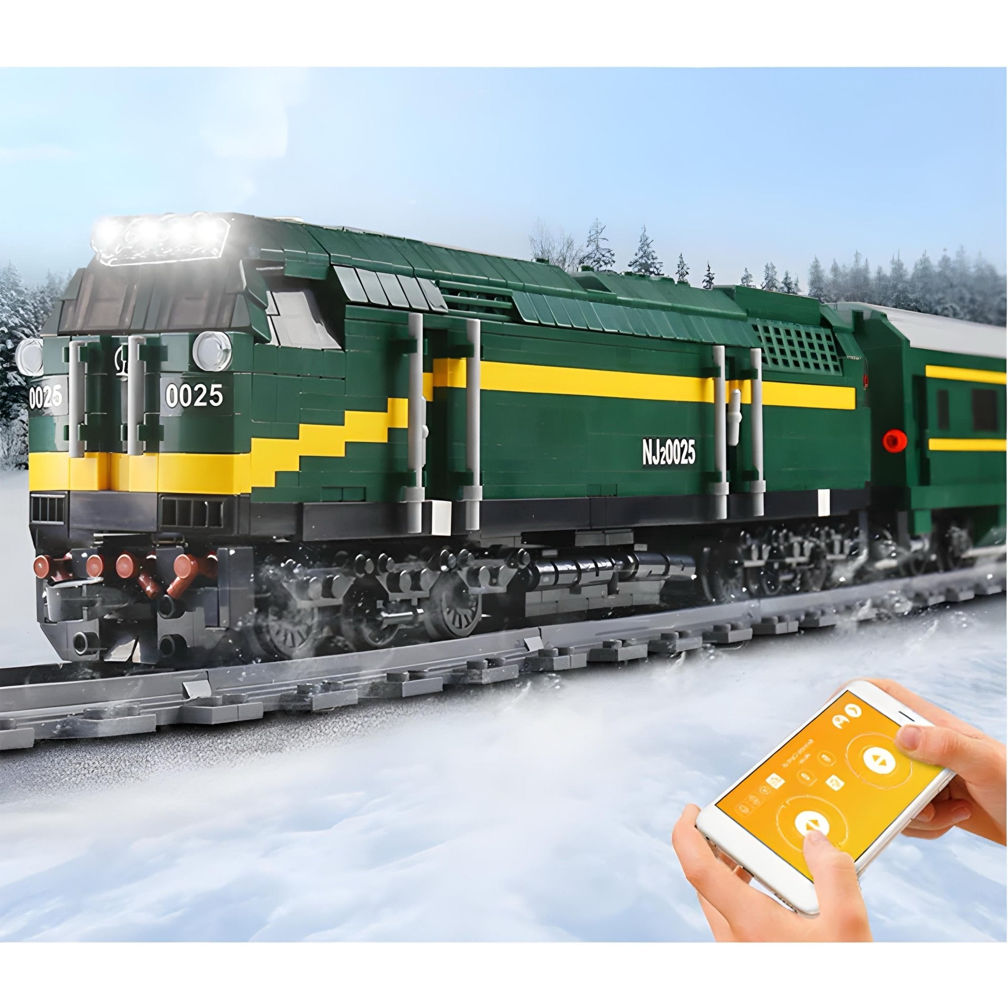 Remote Controlled Diesel Locomotive | 2086pcs - My Store