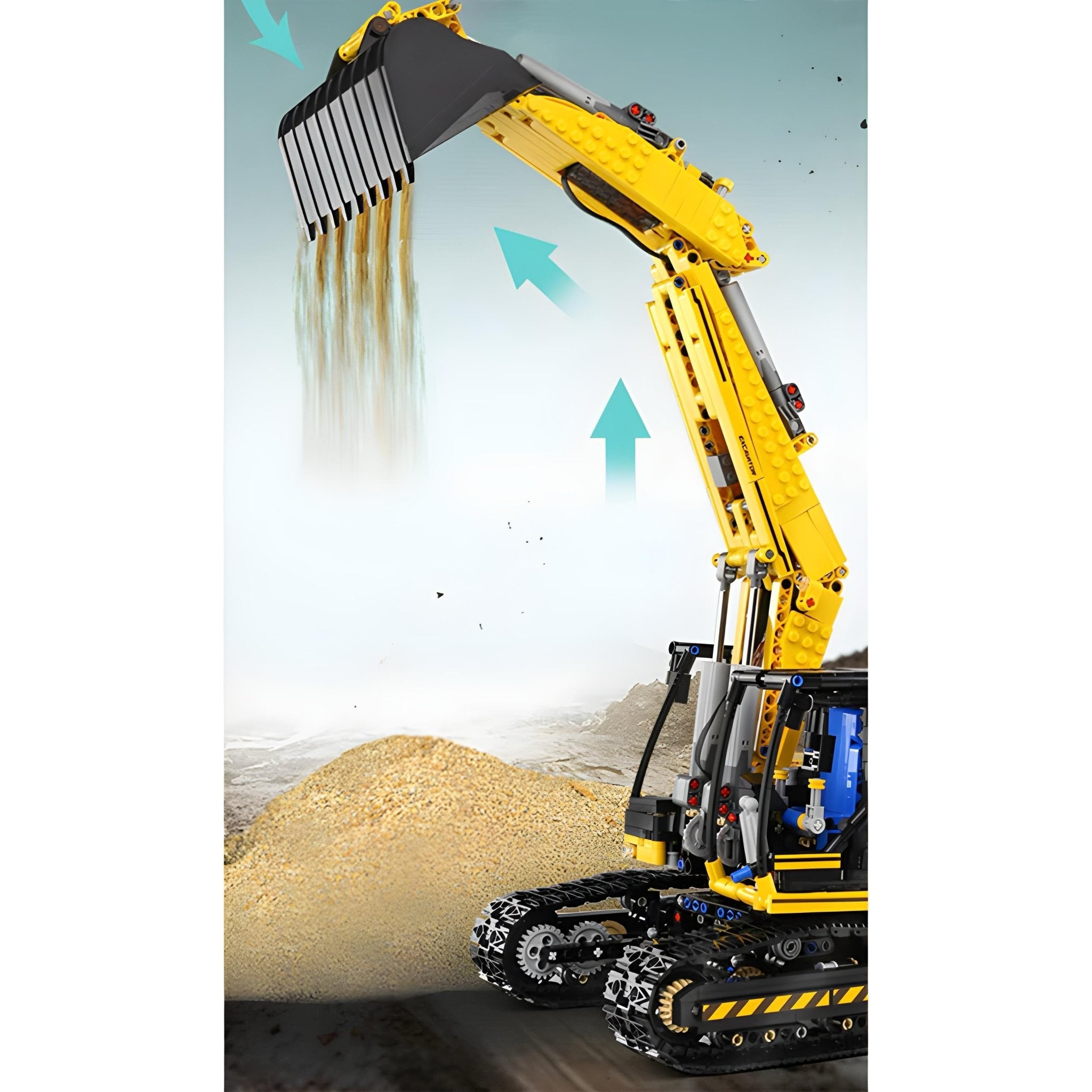 Remote Controlled Digger | 1830pcs - My Store