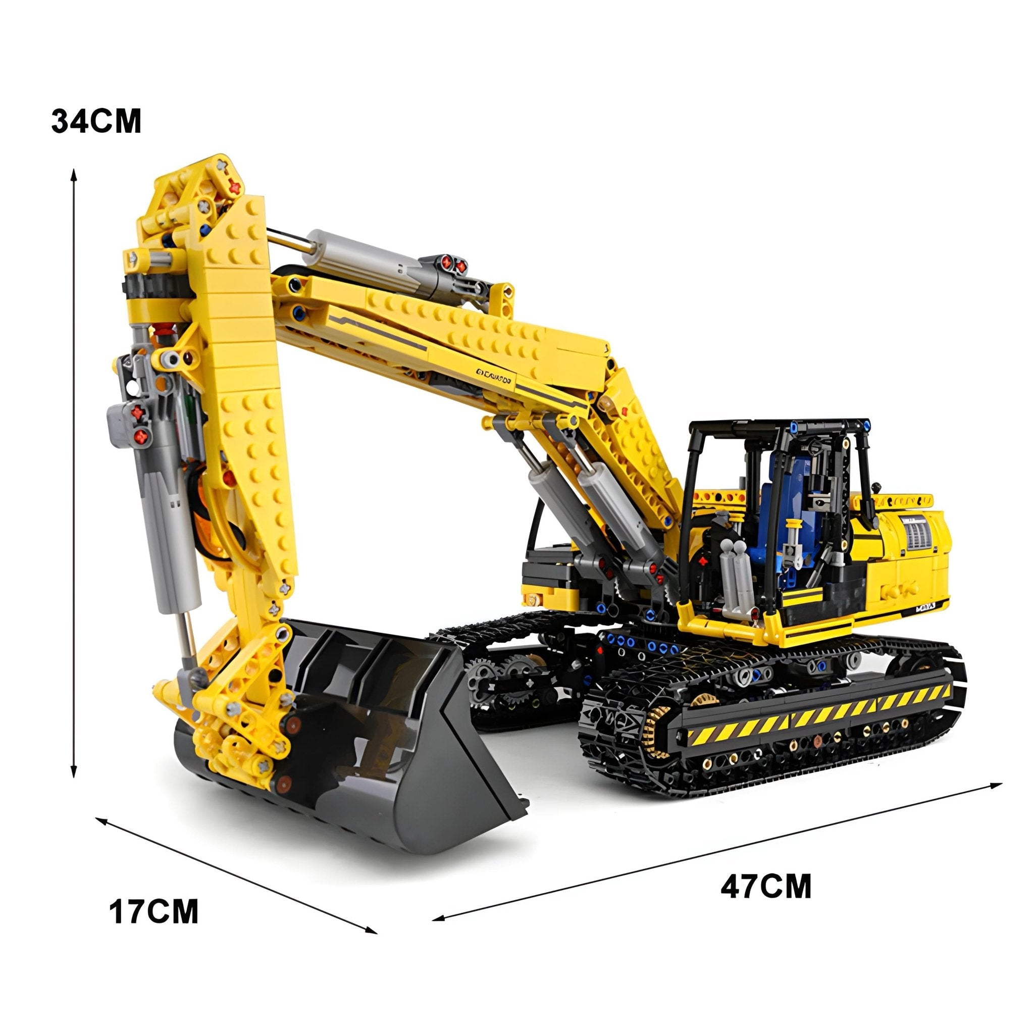 Remote Controlled Digger | 1830pcs - My Store