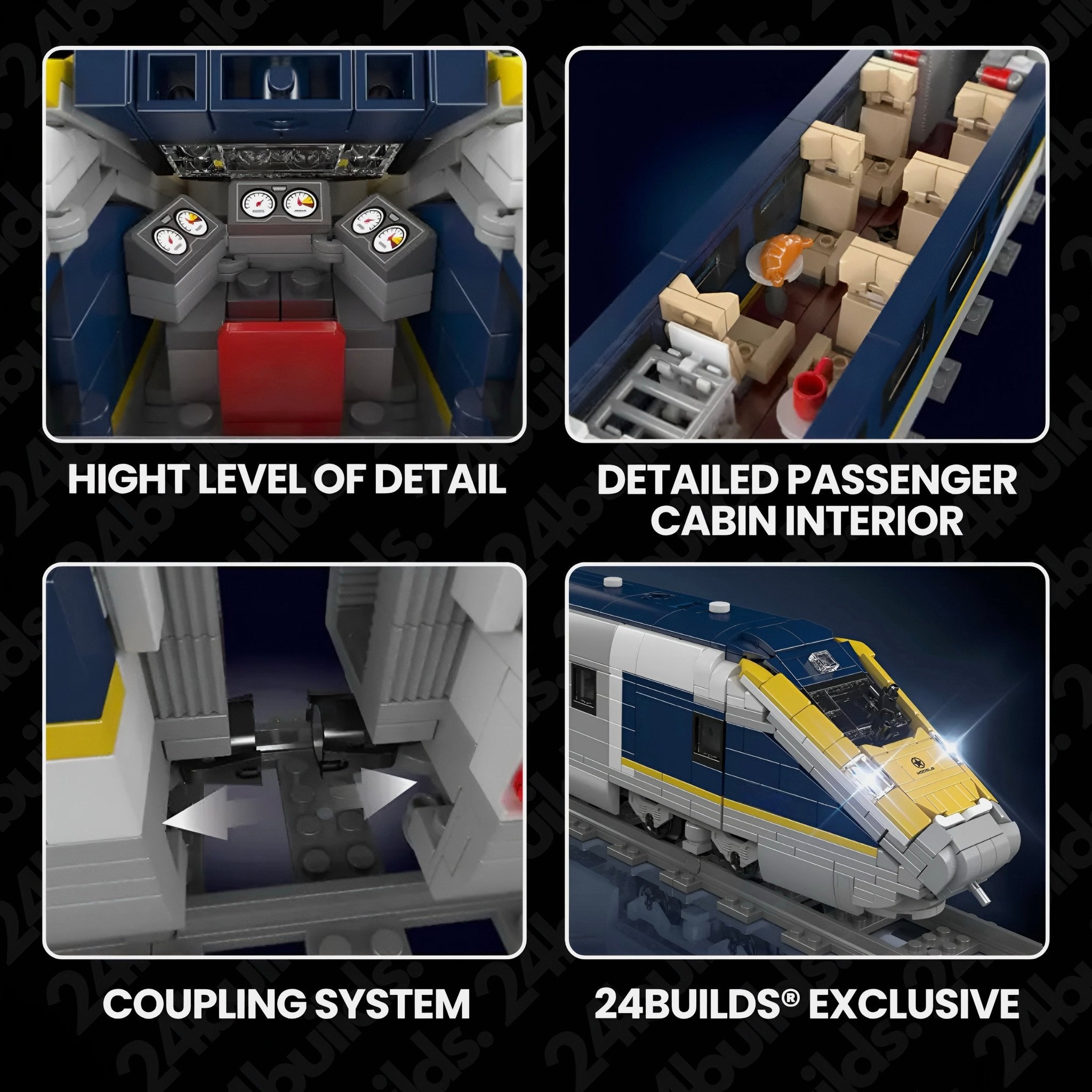 Remote Controlled Eurostar E320 | 1948pcs - My Store