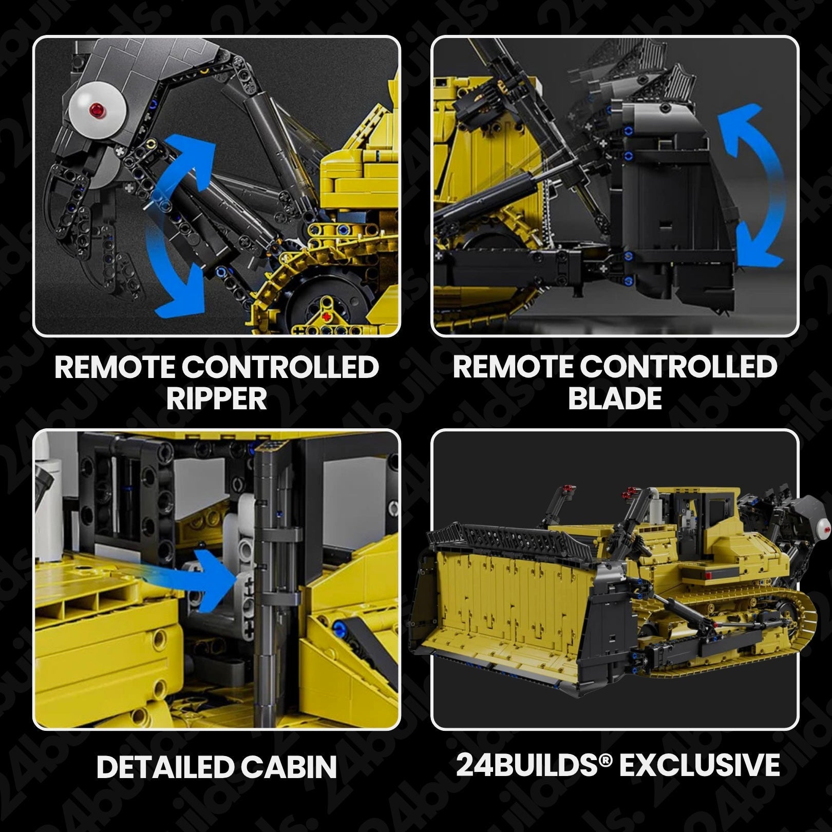 Remote Controlled Excavator | 3936pcs - My Store