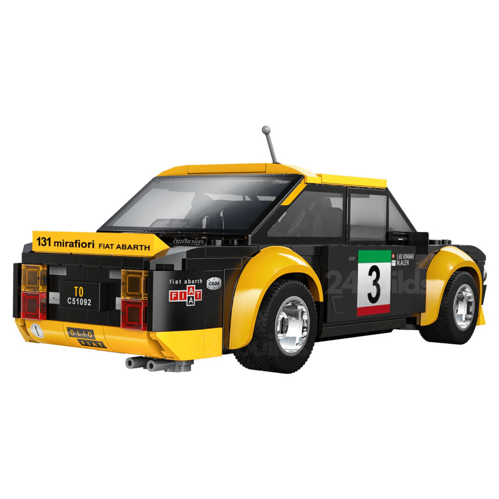 Remote Controlled Fiat Abarth 131 | 218pcs - My Store