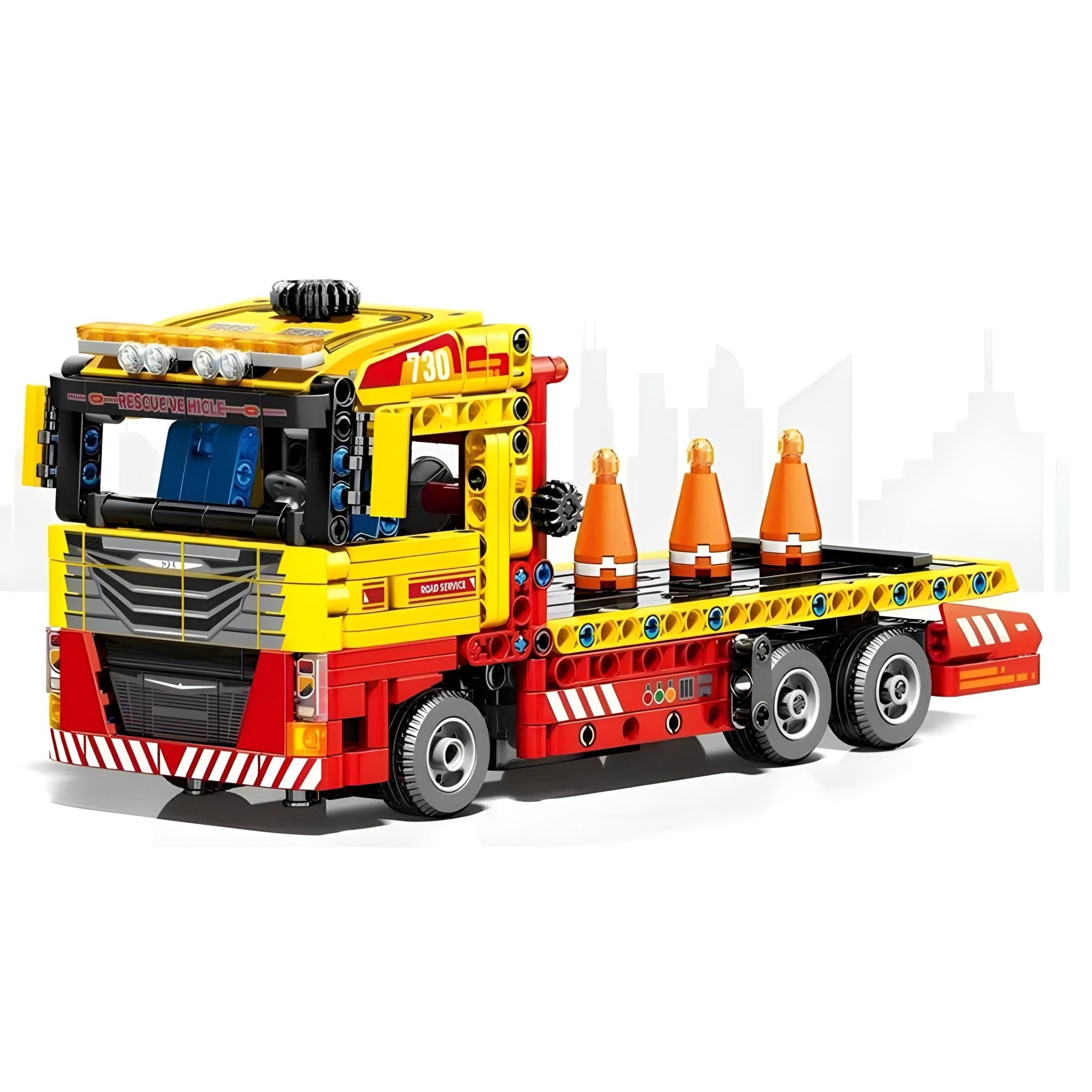 Remote Controlled Flatbed Tow Truck | 784pcs - My Store