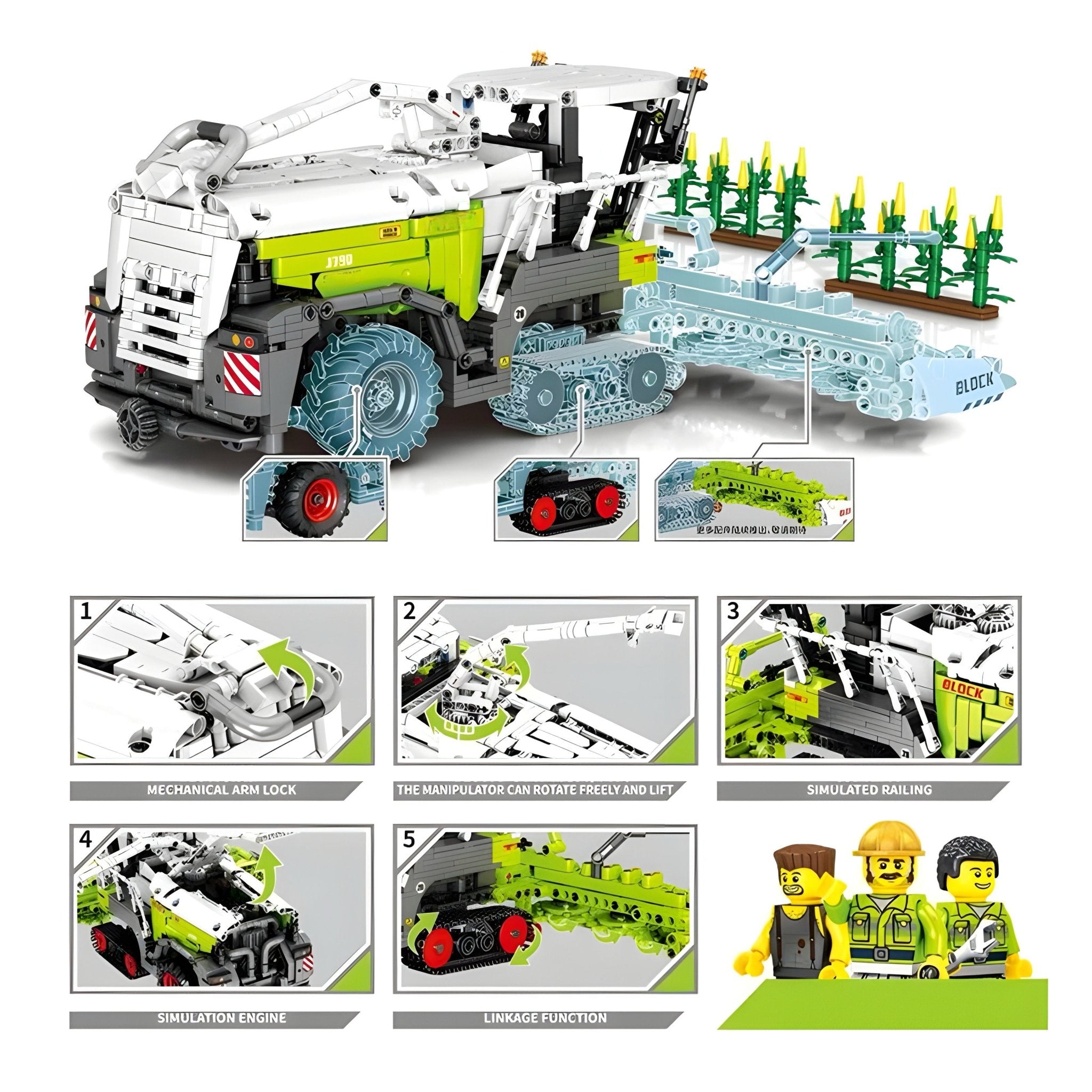 Remote Controlled Forage Harvester | 2022pcs - My Store
