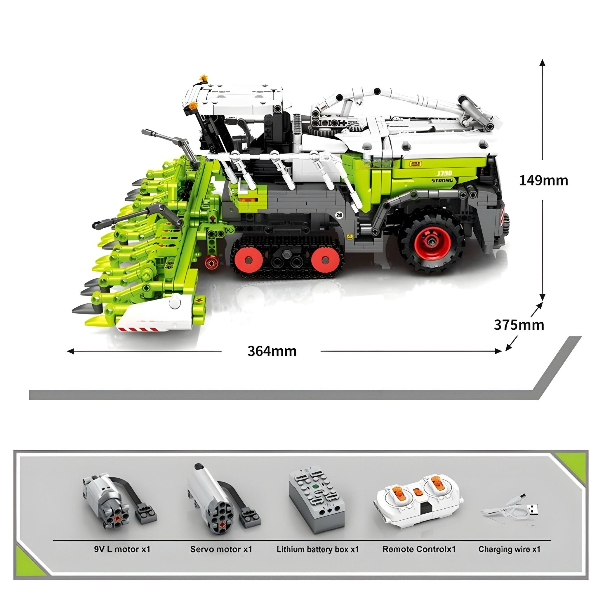 Remote Controlled Forage Harvester | 2022pcs - My Store