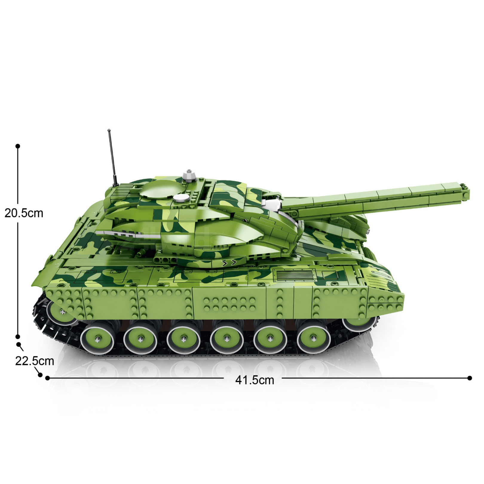 Remote Controlled Goliath VII Tank | 1518pcs - My Store