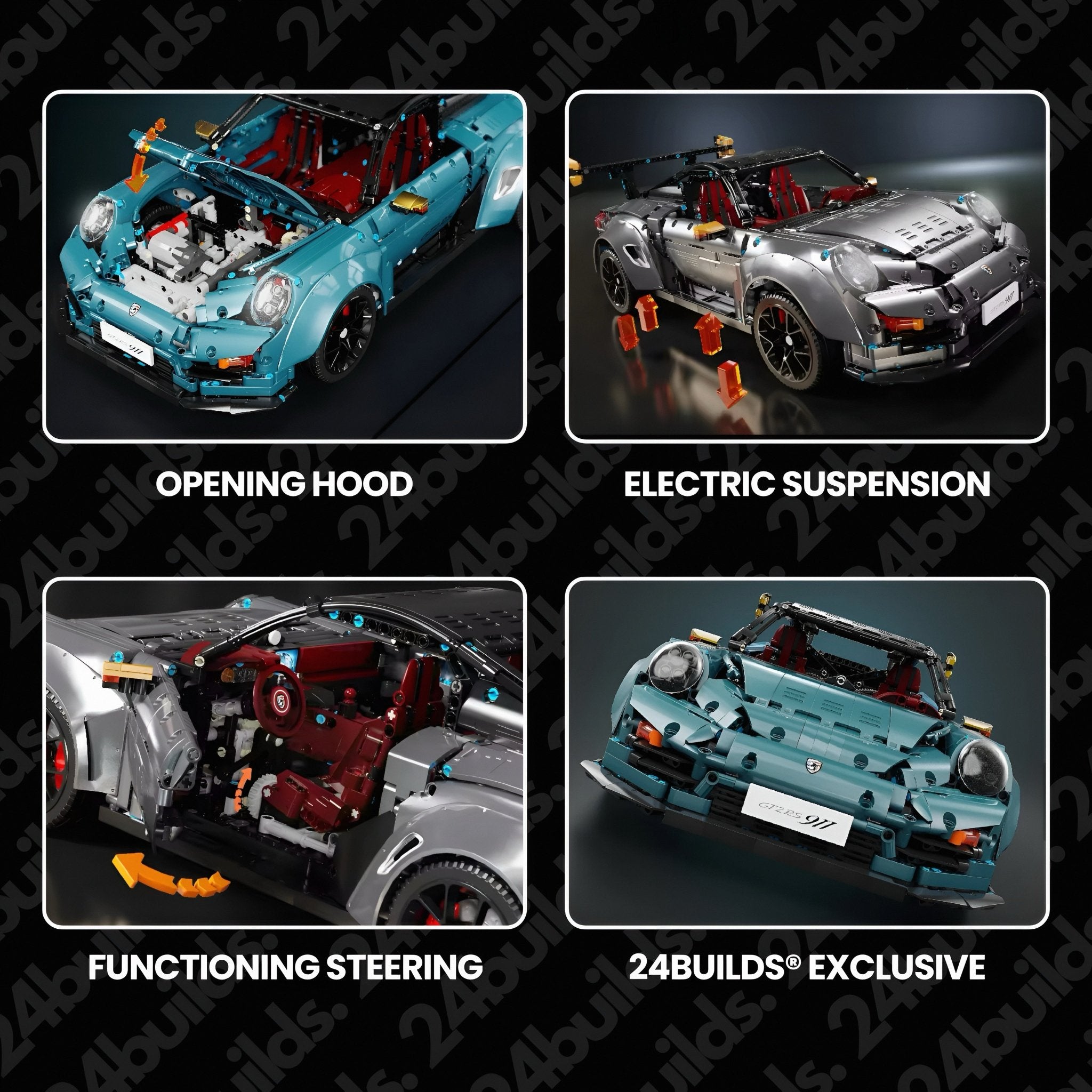 Remote Controlled GT2 RS | 3390pcs - My Store
