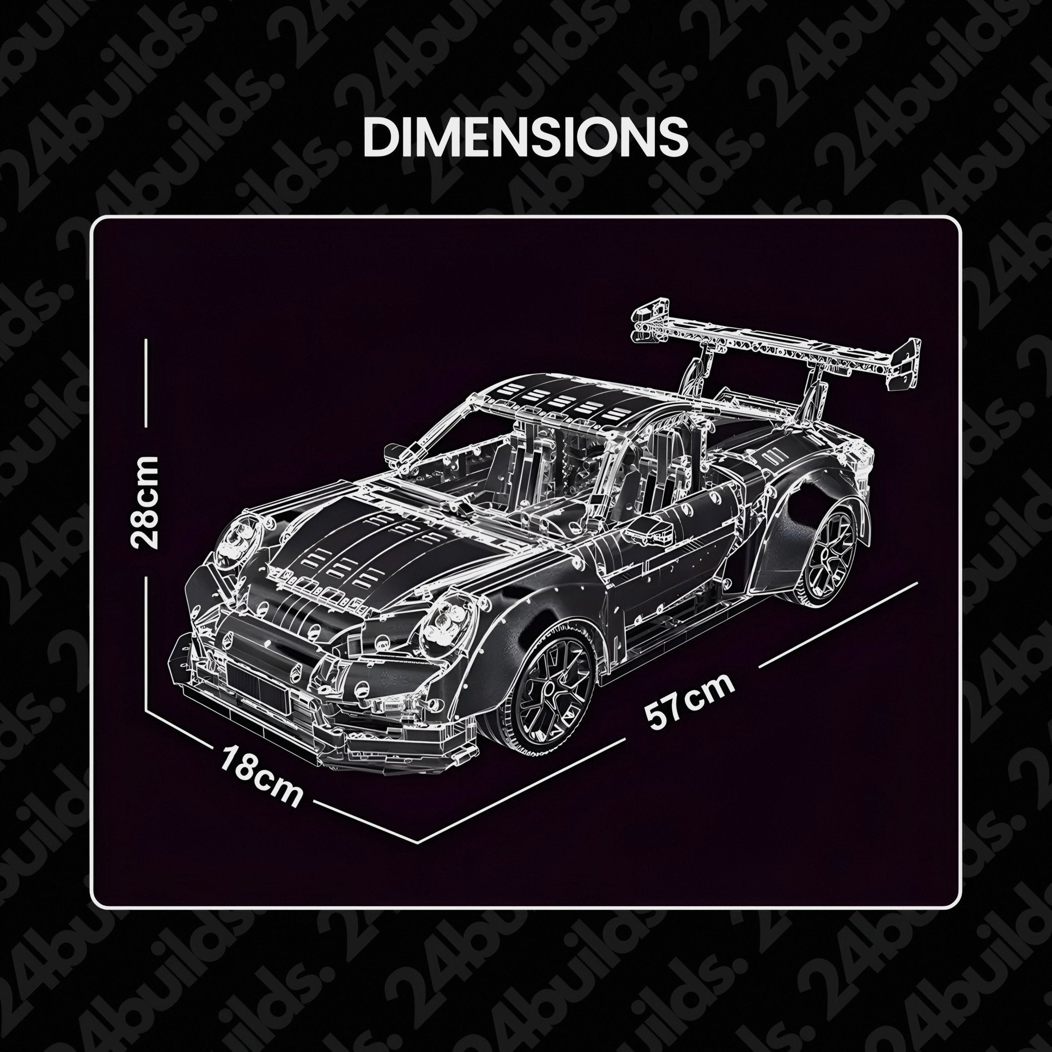 Remote Controlled GT2 RS | 3390pcs - My Store
