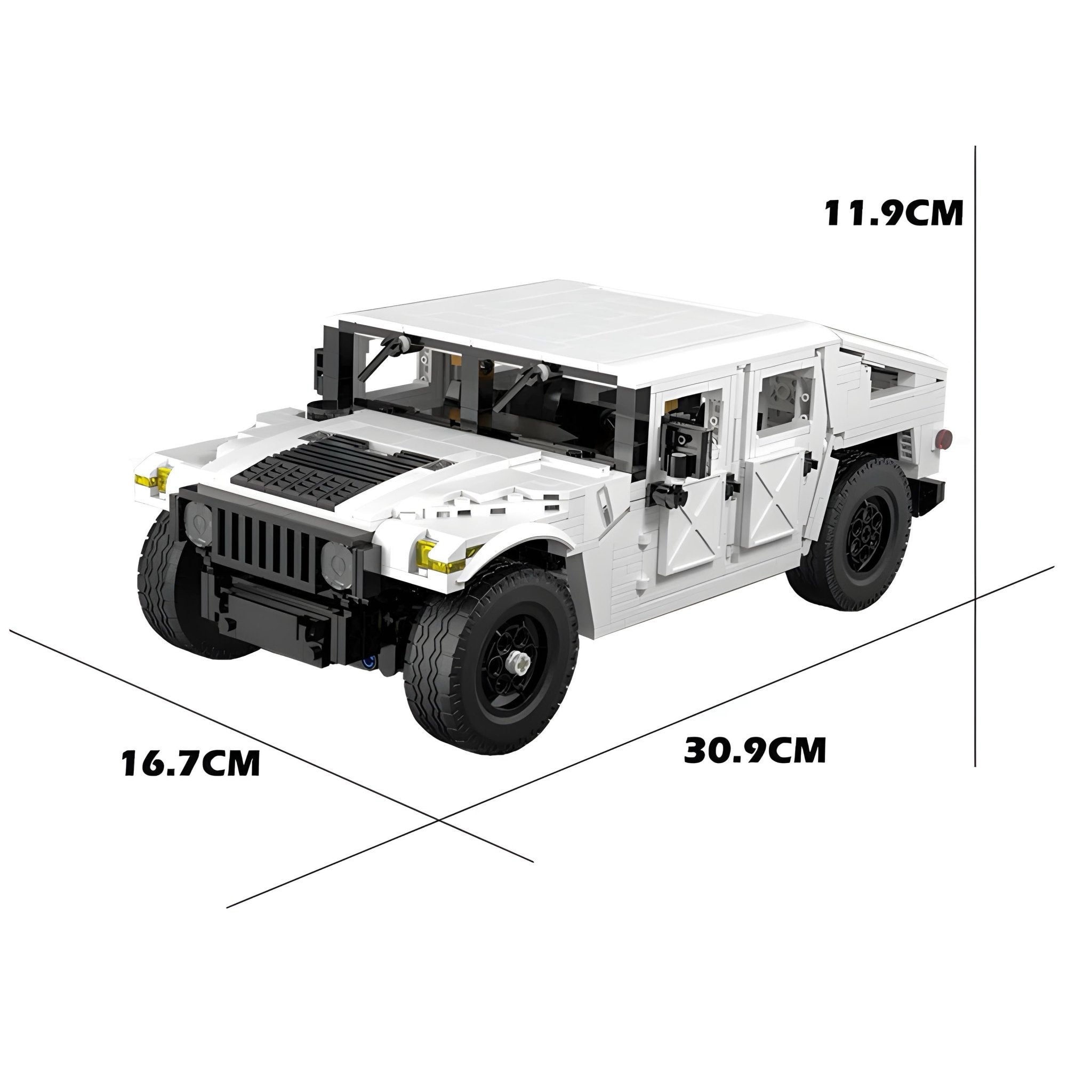 Remote Controlled H1 Humvee | 1382pcs - My Store