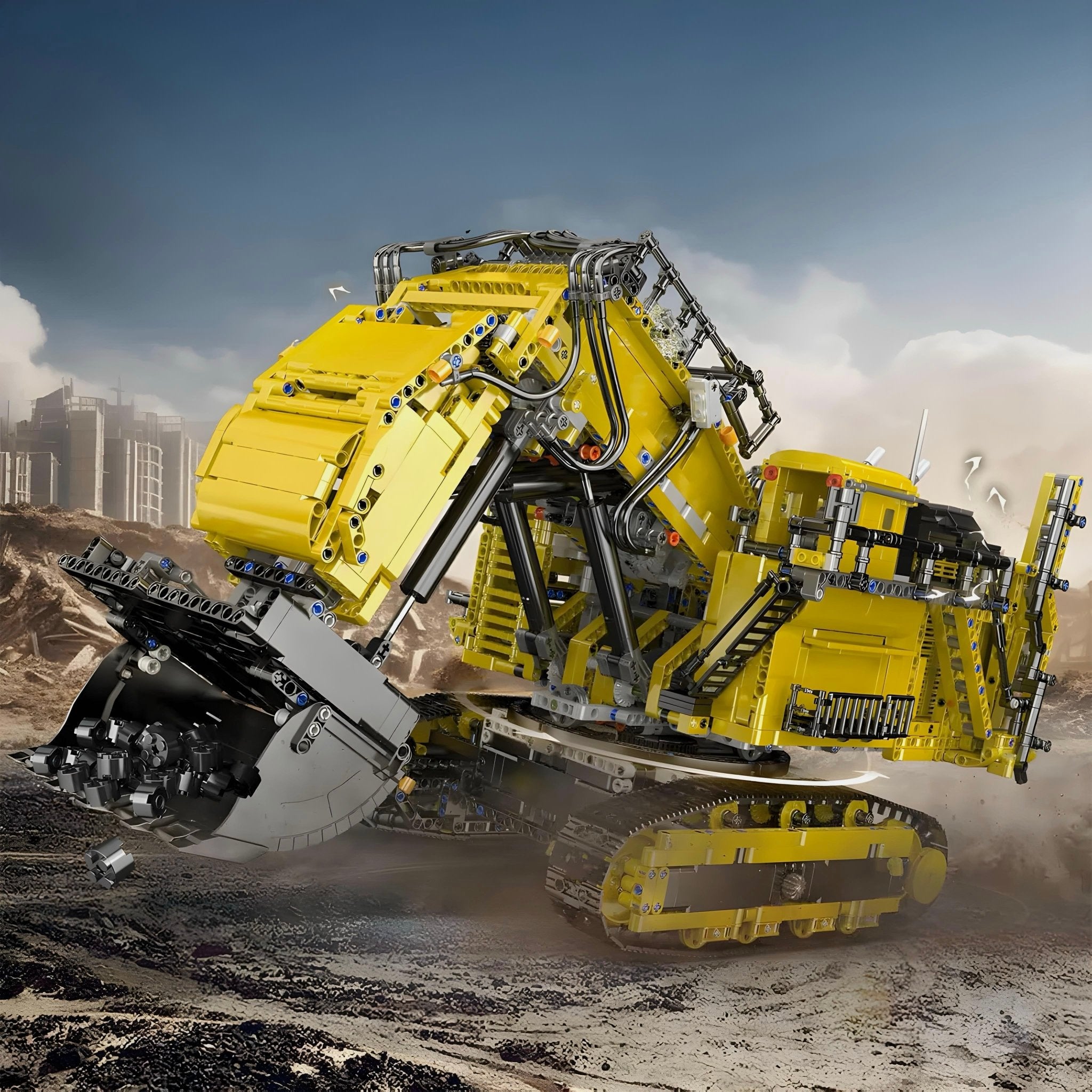 Remote Controlled Heavy Duty Excavator | 4768pcs - My Store
