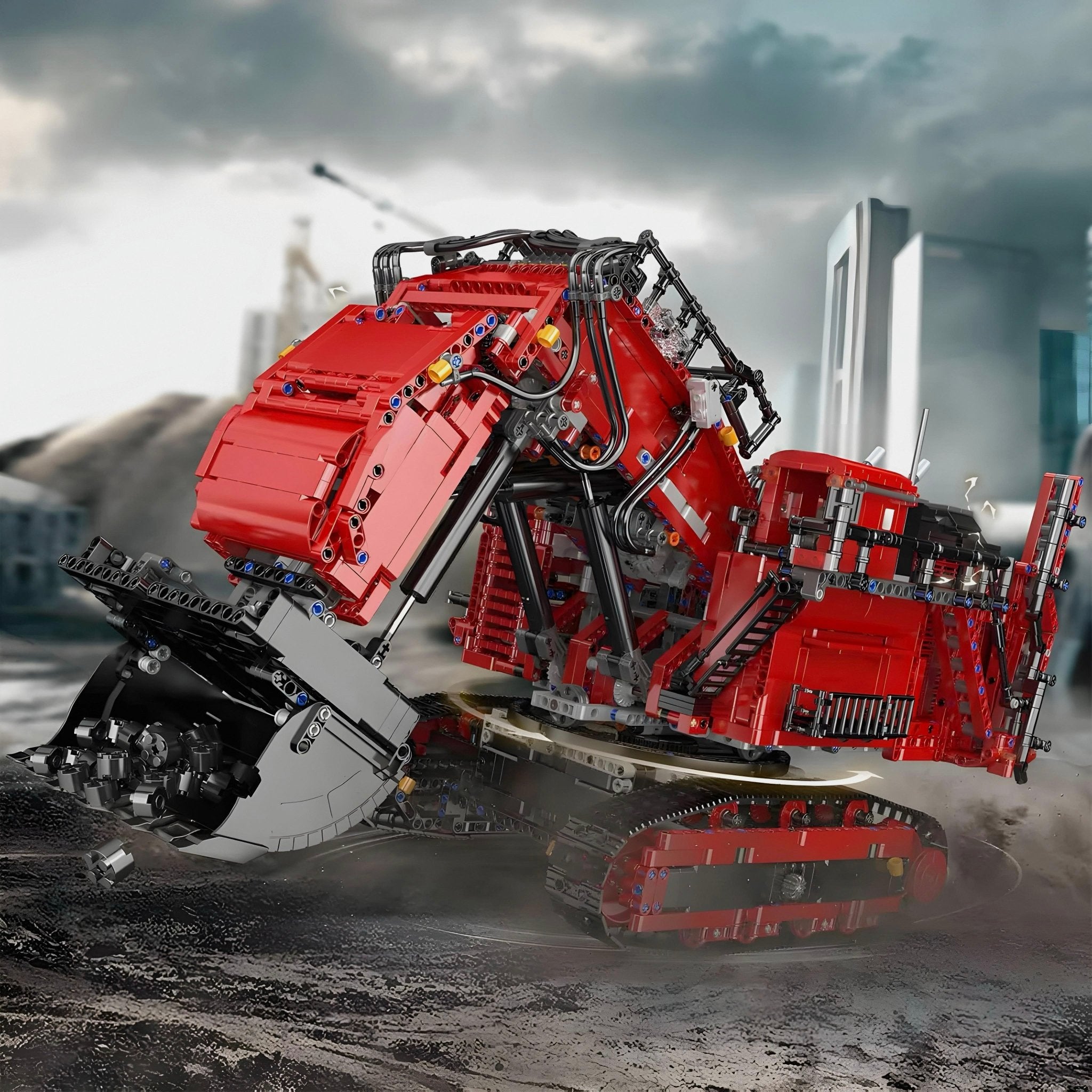 Remote Controlled Heavy Duty Excavator | 4768pcs - My Store