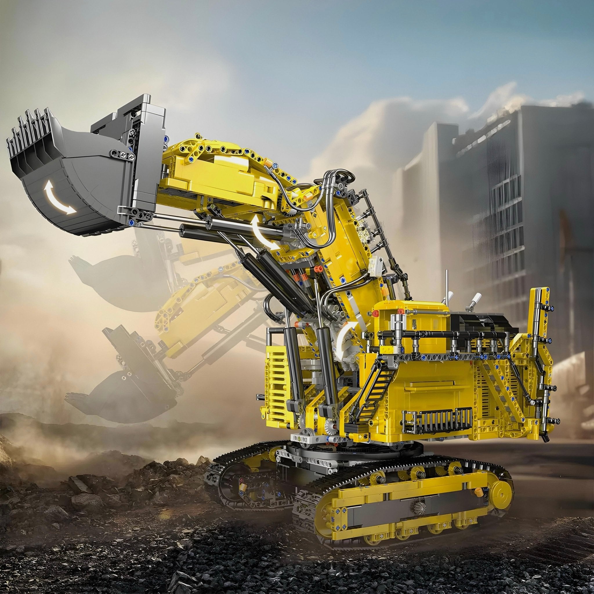 Remote Controlled Heavy Duty Excavator | 4768pcs - My Store