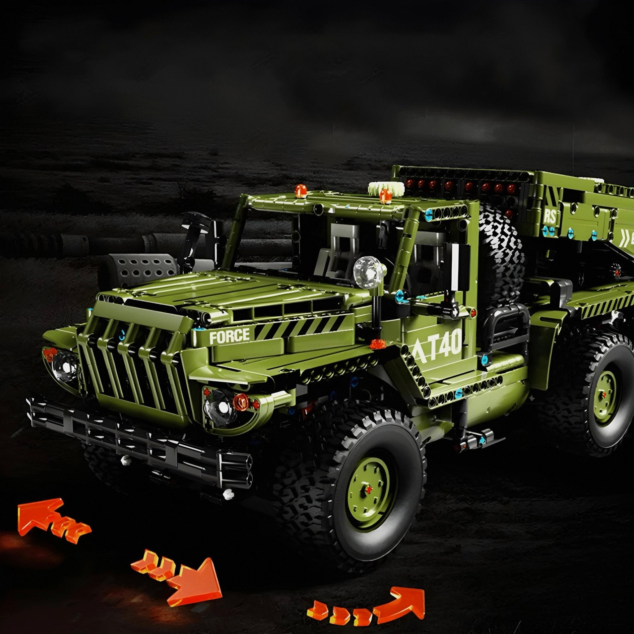 Remote Controlled Katyusha Rocket Launcher | 2269pcs - My Store