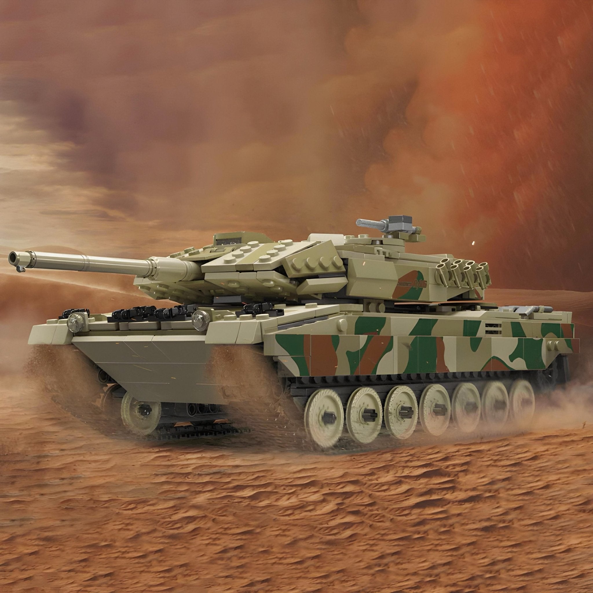 Remote Controlled Leopard Tank | 1092pcs - My Store