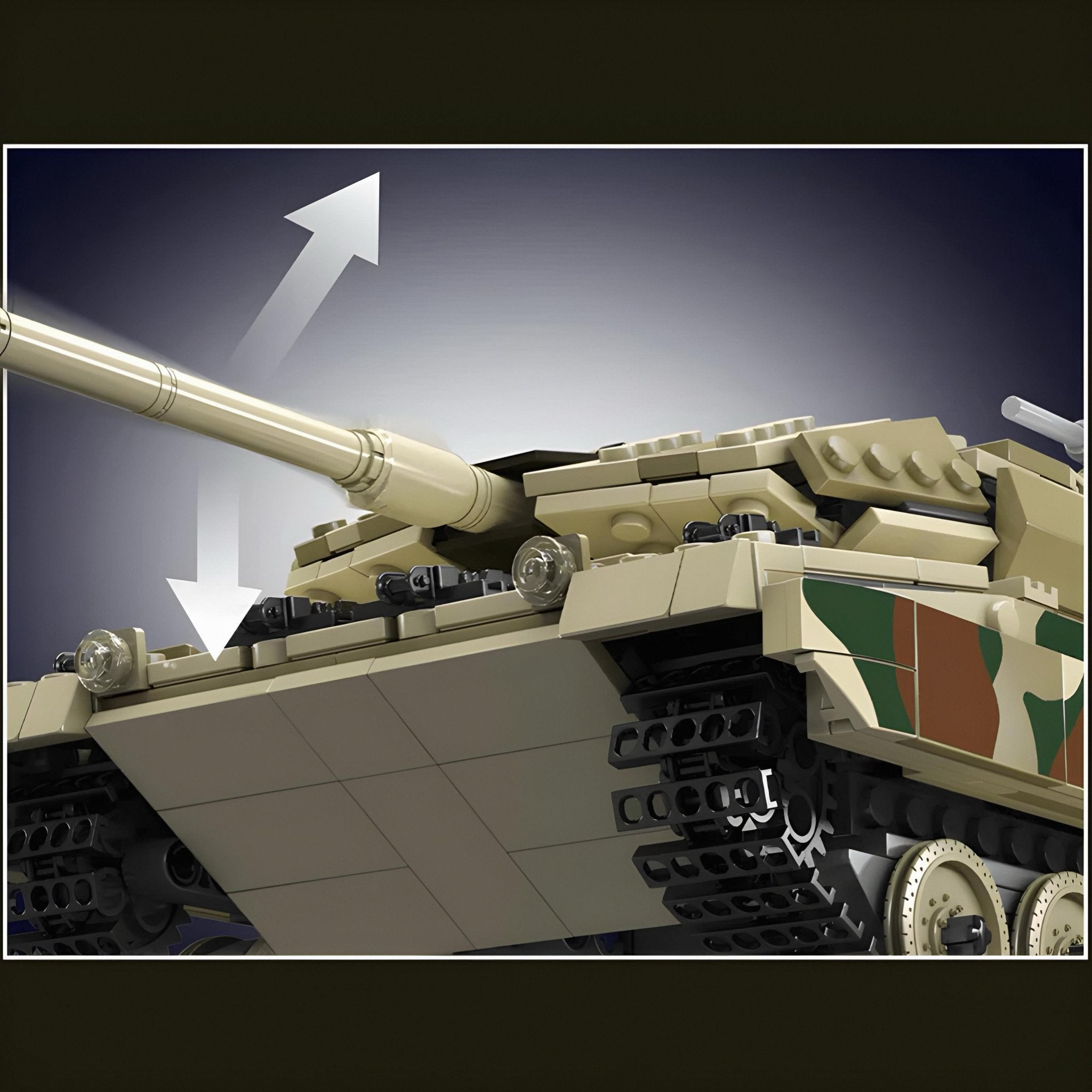 Remote Controlled Leopard Tank | 1092pcs - My Store