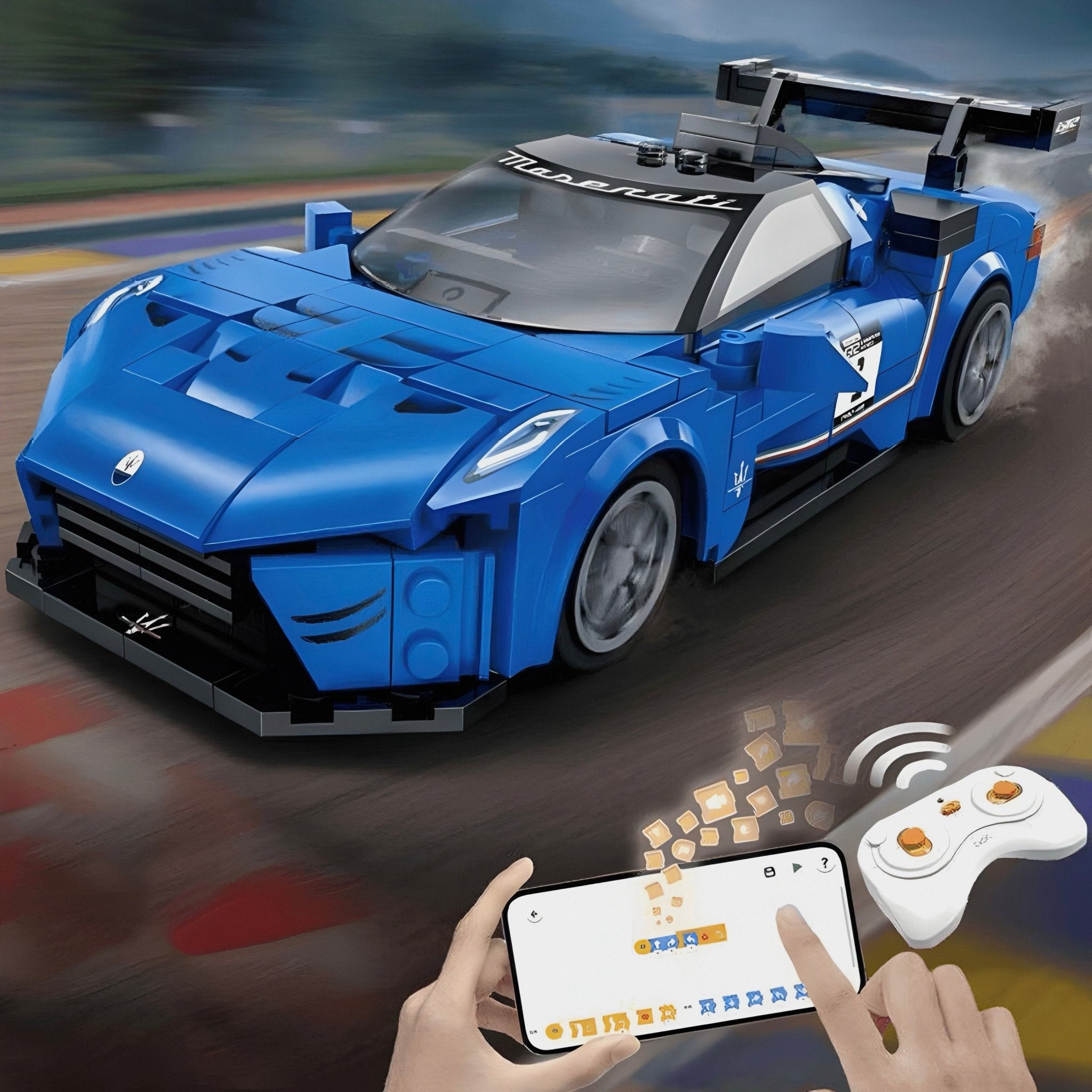 Remote Controlled Maserati GT2 | 320pcs - My Store