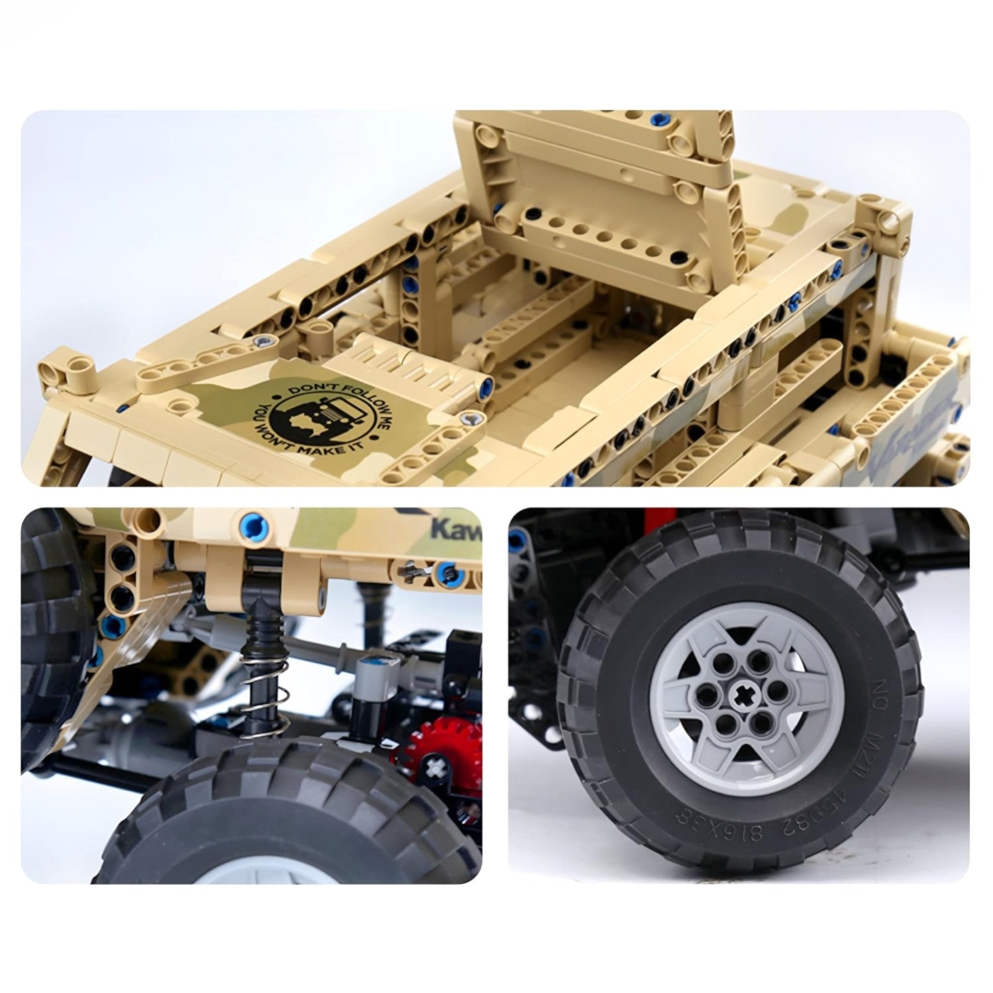 Remote Controlled Military 4x4 | 2032pcs - My Store