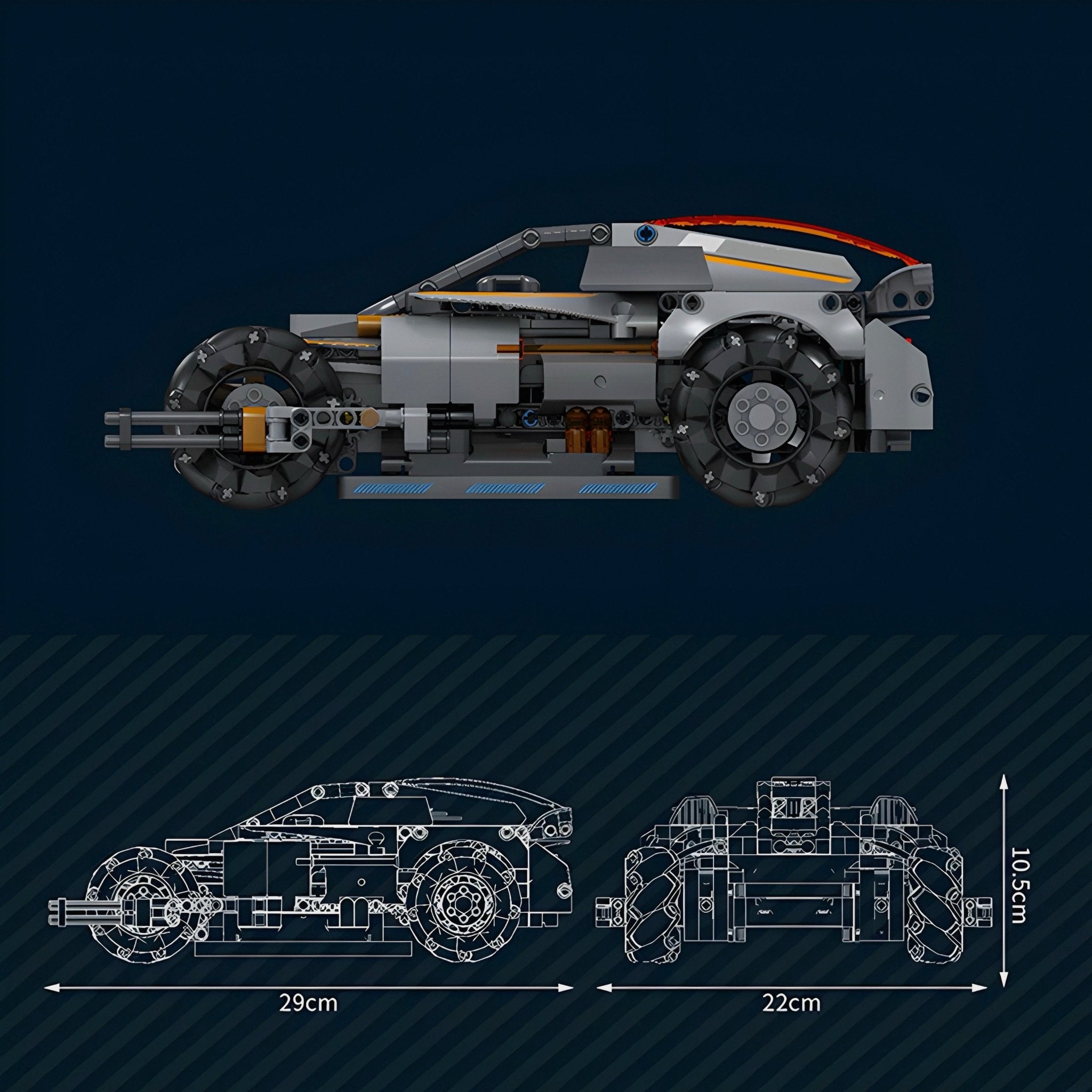 Remote Controlled Omnitank | 556pcs - My Store