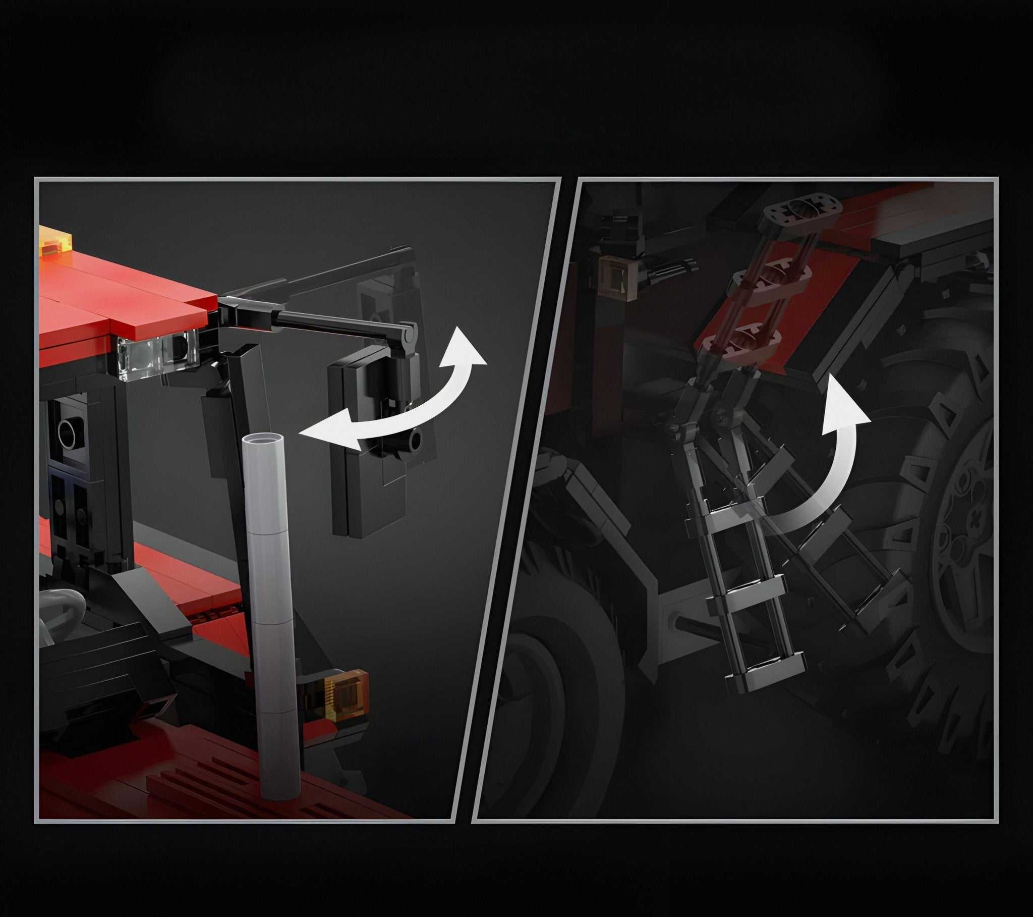 Remote Controlled Plowing Tractor | 1676pcs - My Store