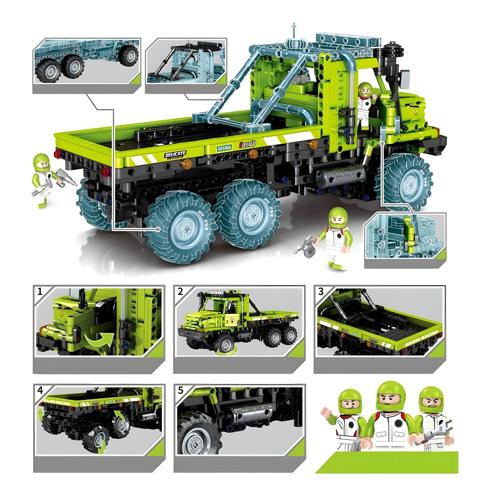 Remote Controlled Recovery Truck | 1336pcs - My Store