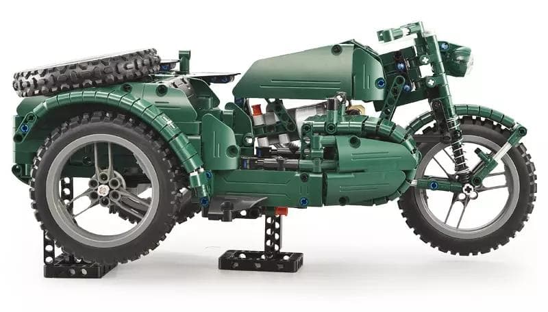 Remote Controlled Sidecar Motorcycle | 629pcs - My Store