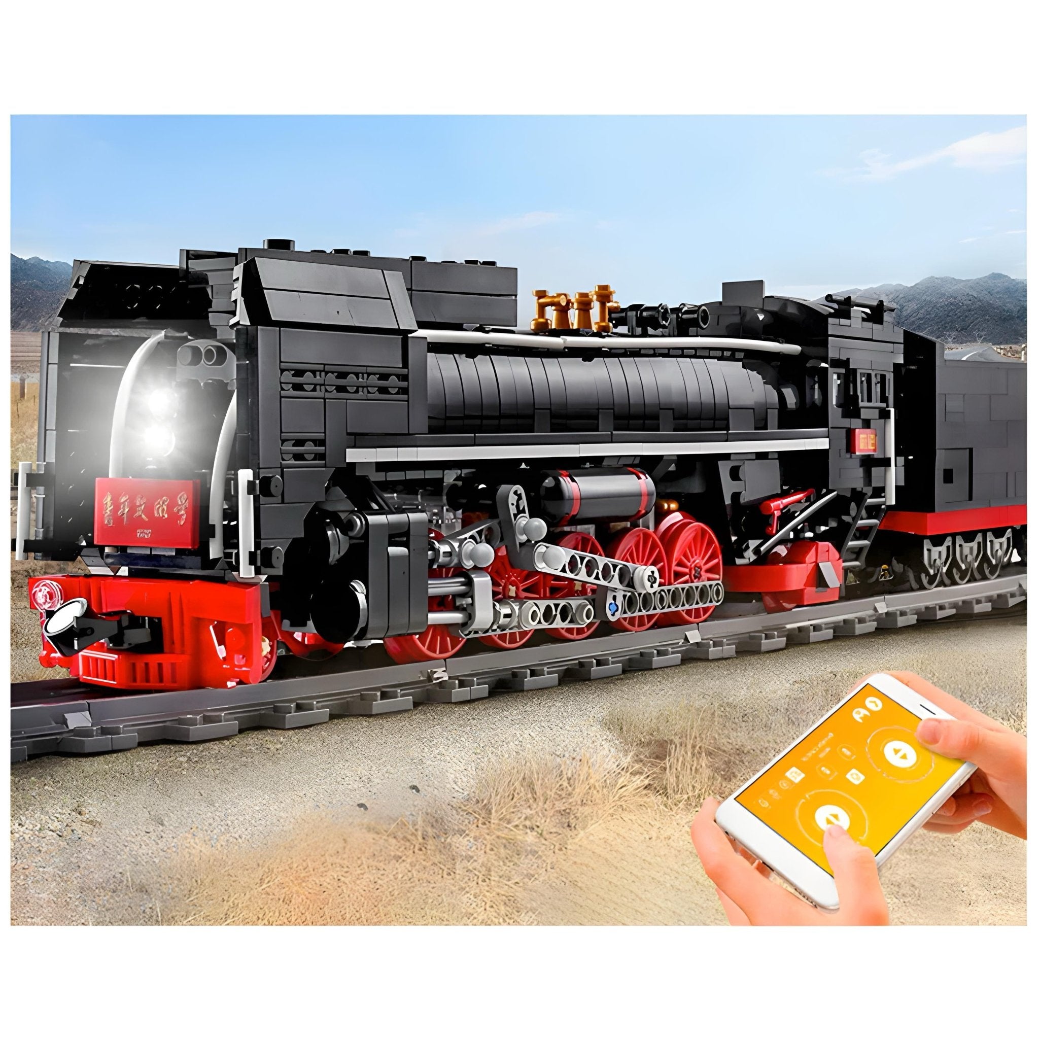 Remote Controlled Steam Train | 1552pcs - My Store