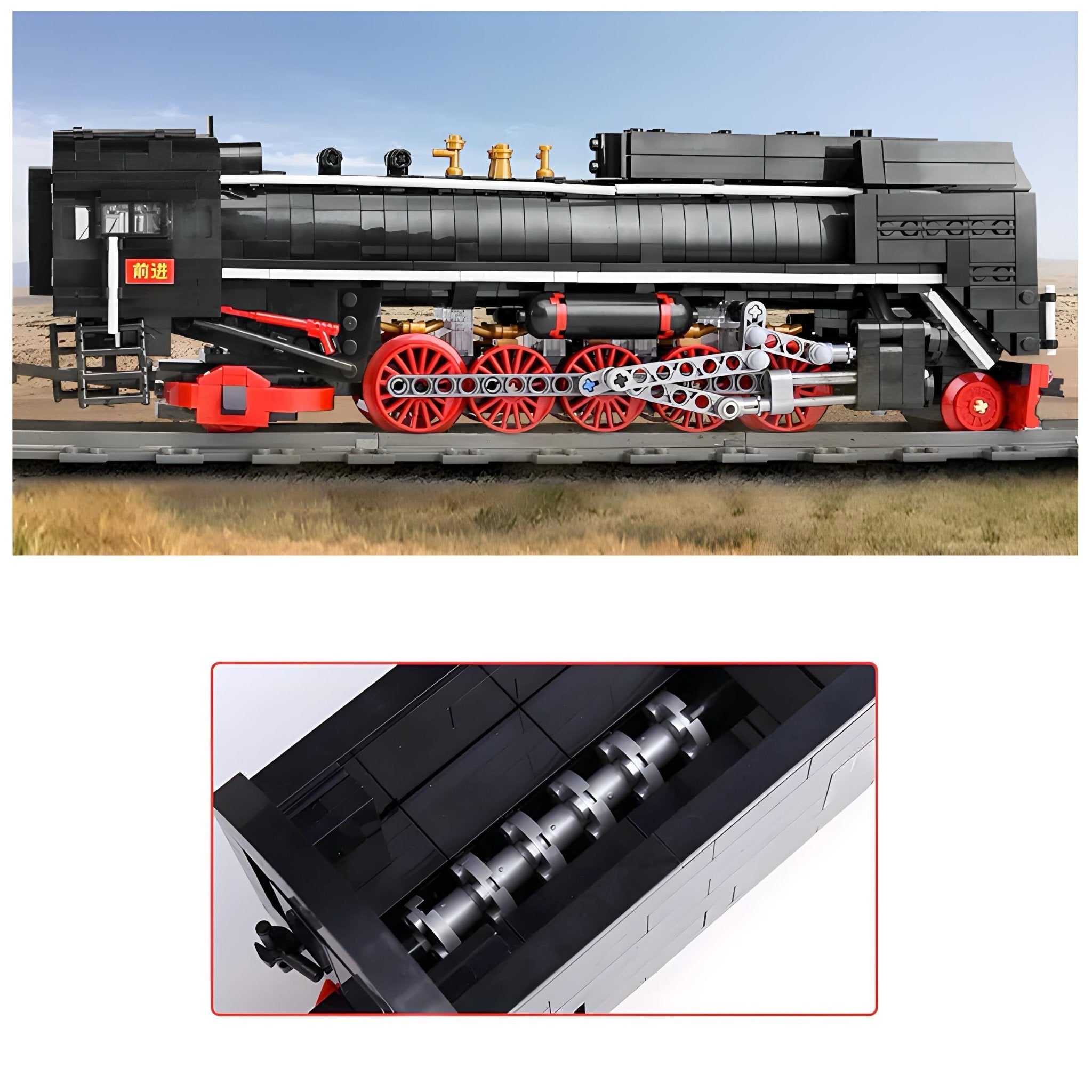Remote Controlled Steam Train | 1552pcs - My Store