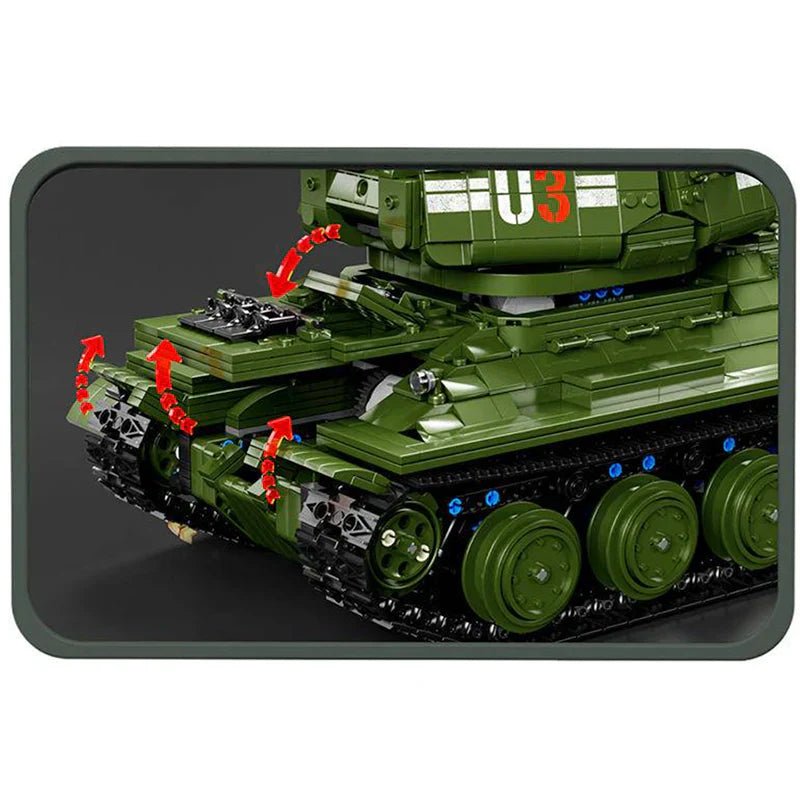 Remote Controlled T34 Tank | 2052pcs - My Store