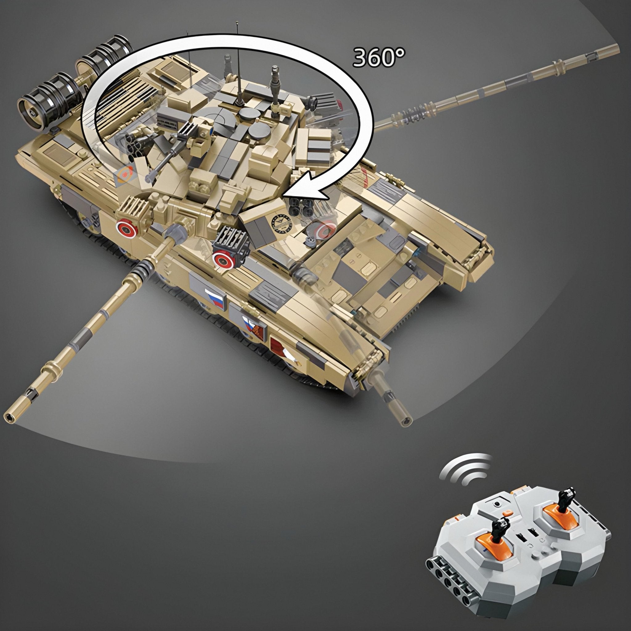 Remote Controlled Tank | 1724pcs - My Store