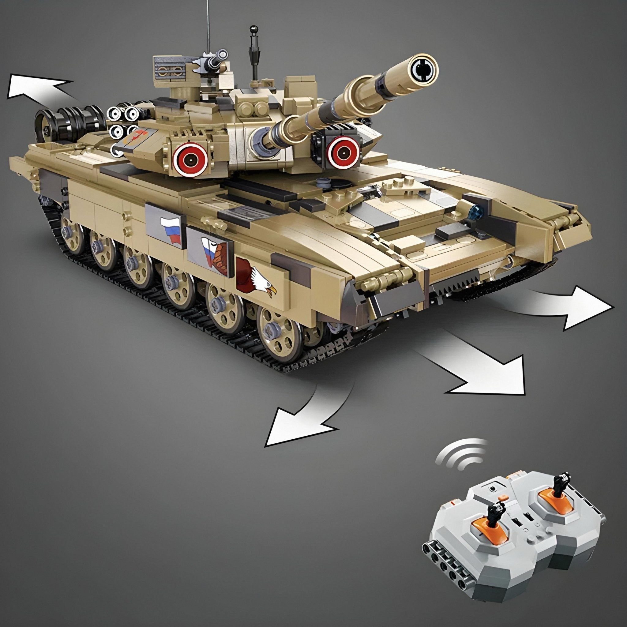 Remote Controlled Tank | 1724pcs - My Store