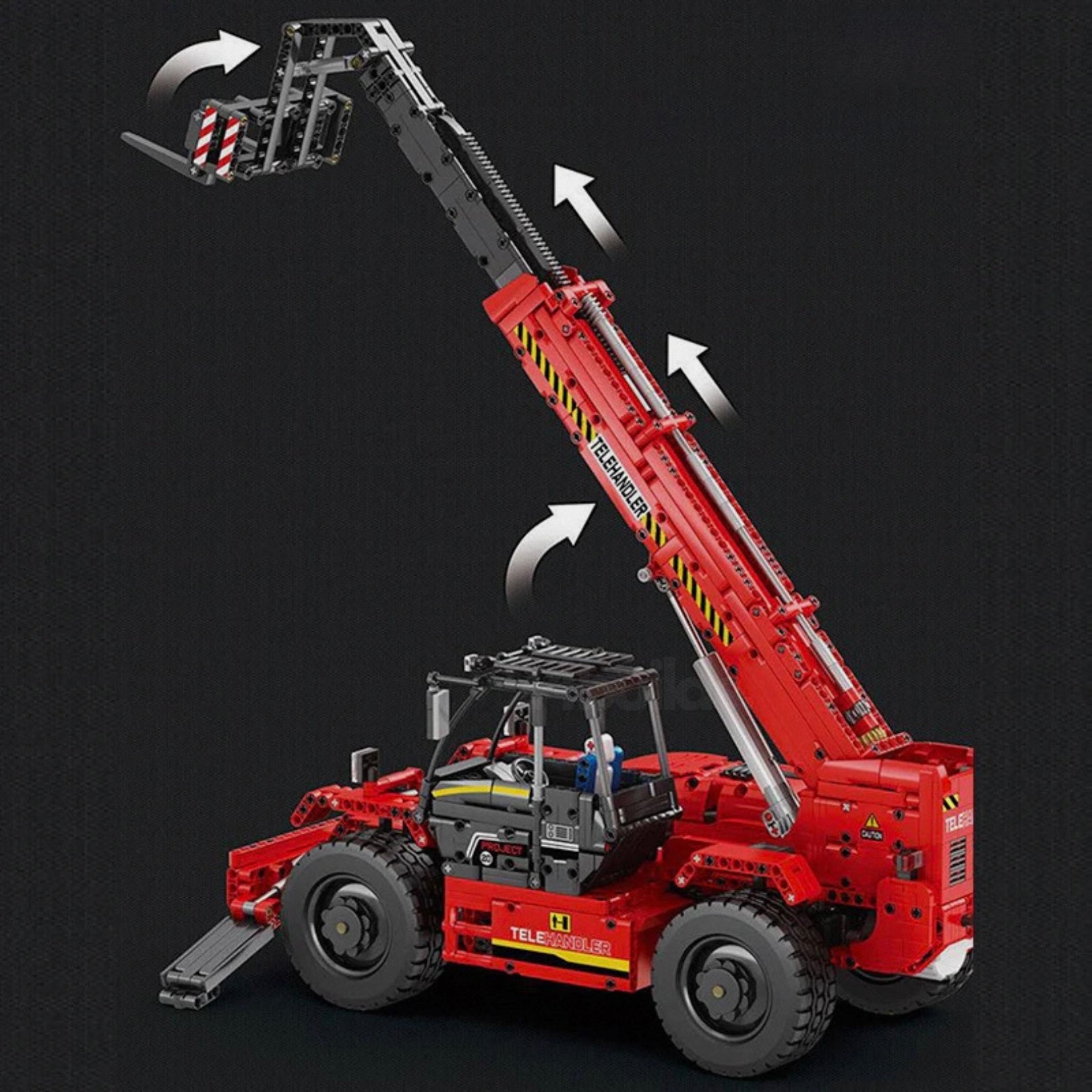 Remote Controlled Telehandler | 2260pcs - My Store