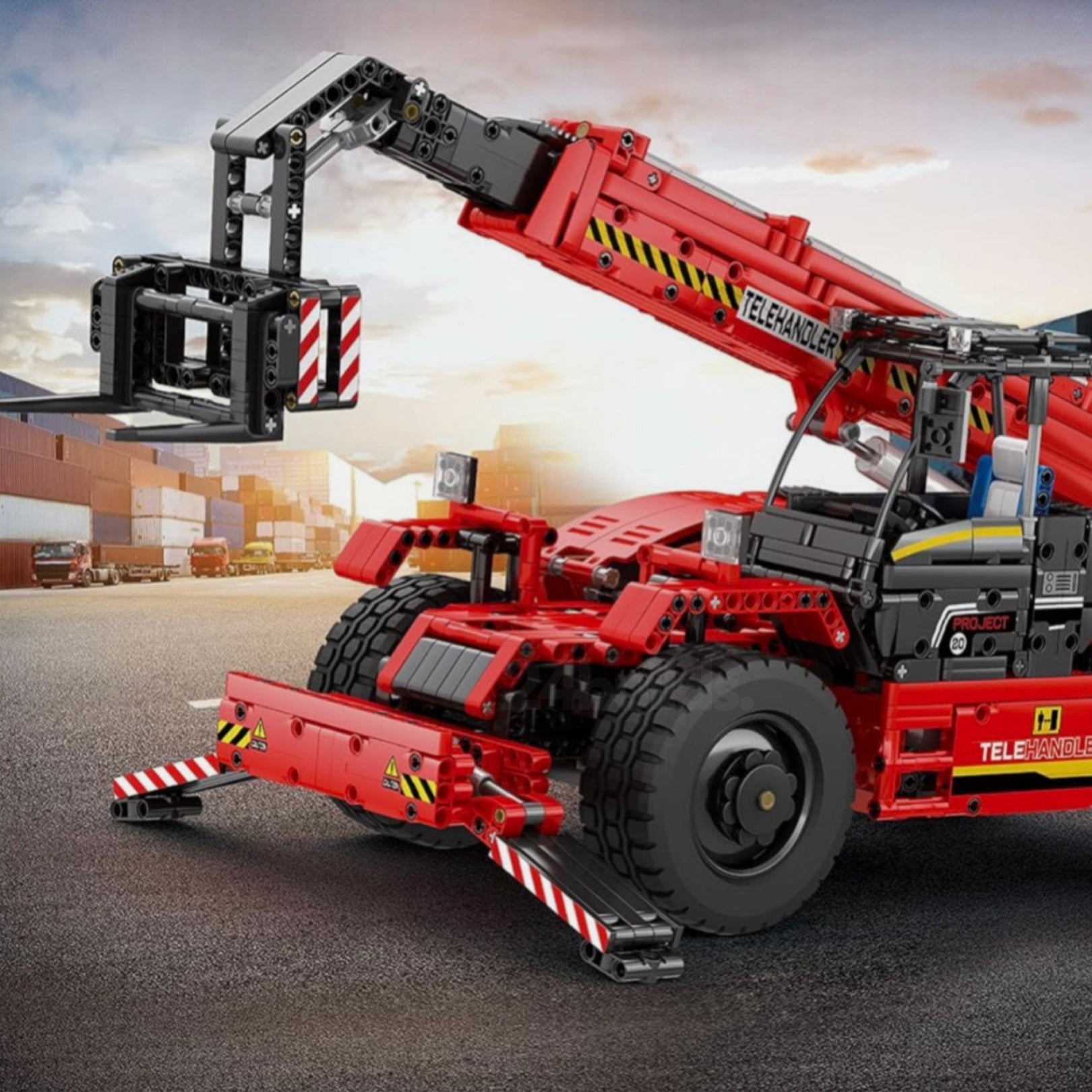 Remote Controlled Telehandler | 2260pcs - My Store