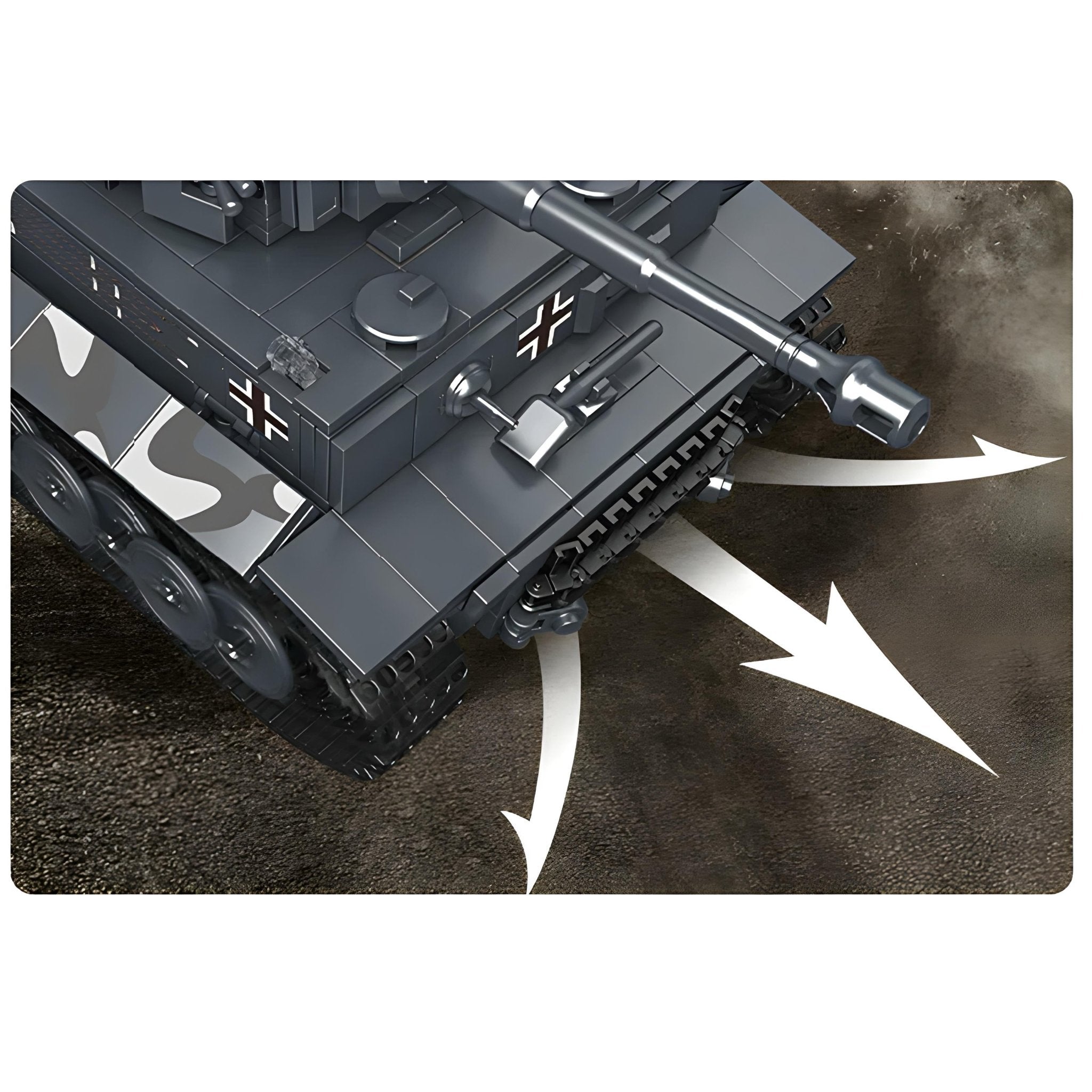 Remote Controlled Tiger Tank | 802pcs - My Store