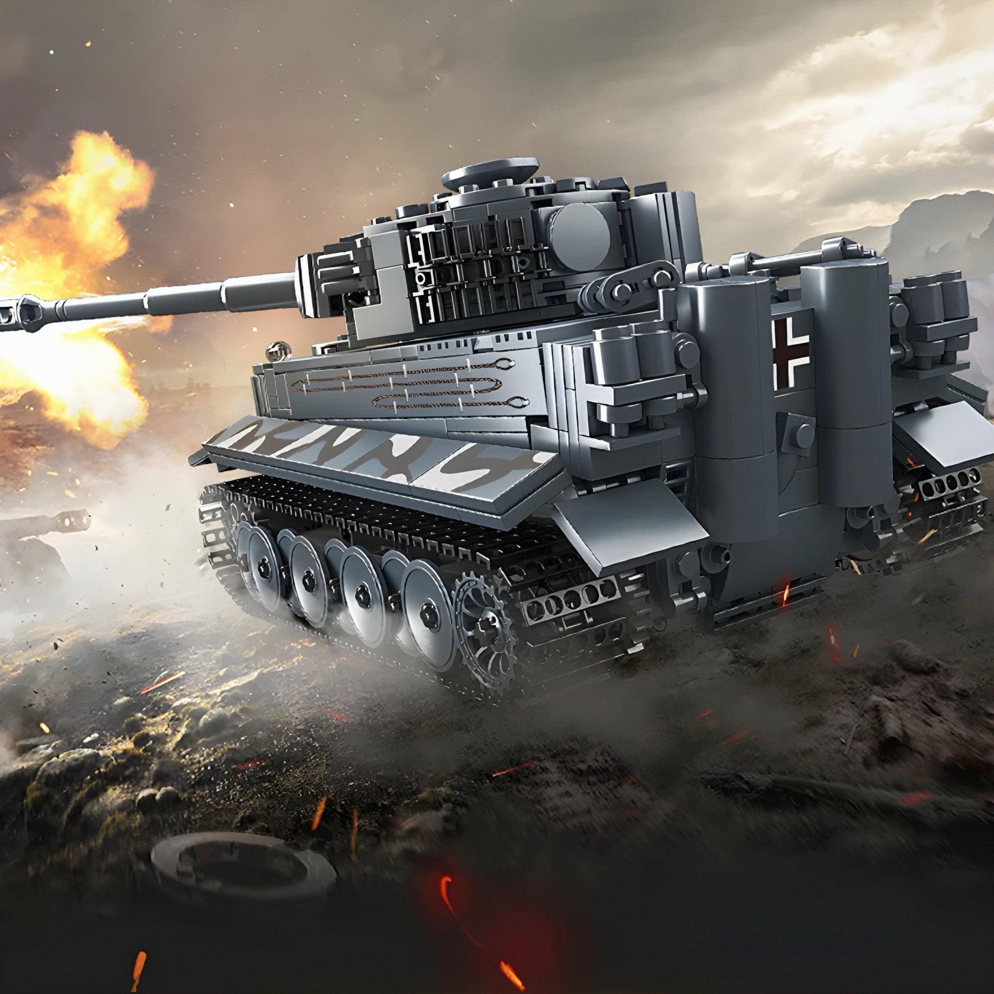 Remote Controlled Tiger Tank | 802pcs - My Store