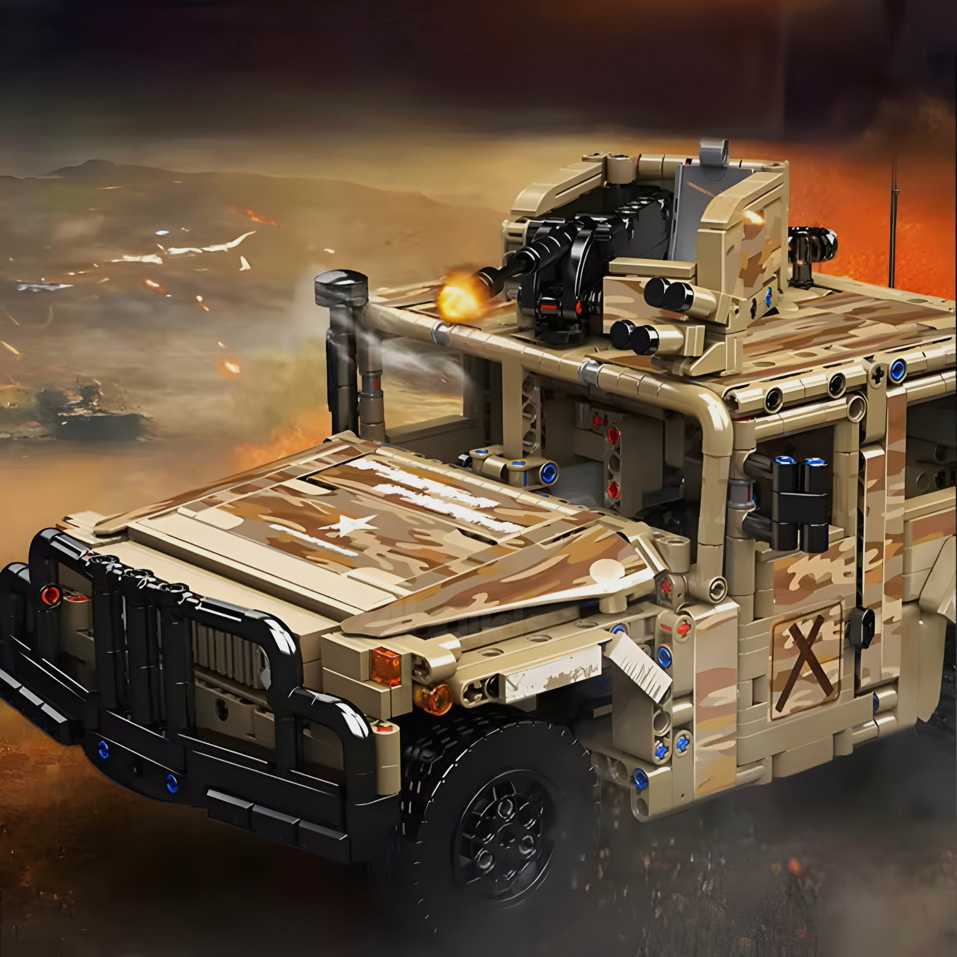 Remote Controlled Tracked Off Roader | 2094pcs - My Store
