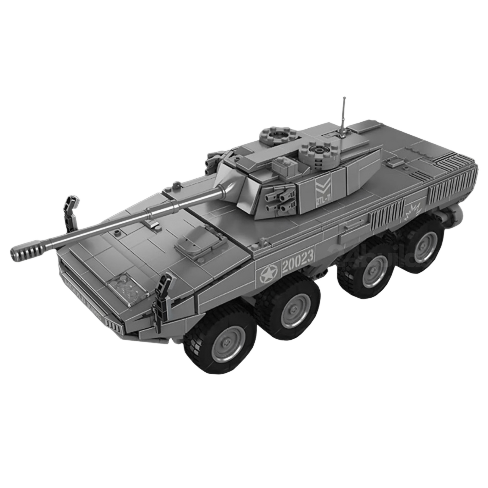Remote Controlled ZTL - 11 Tank | 1292pcs - My Store